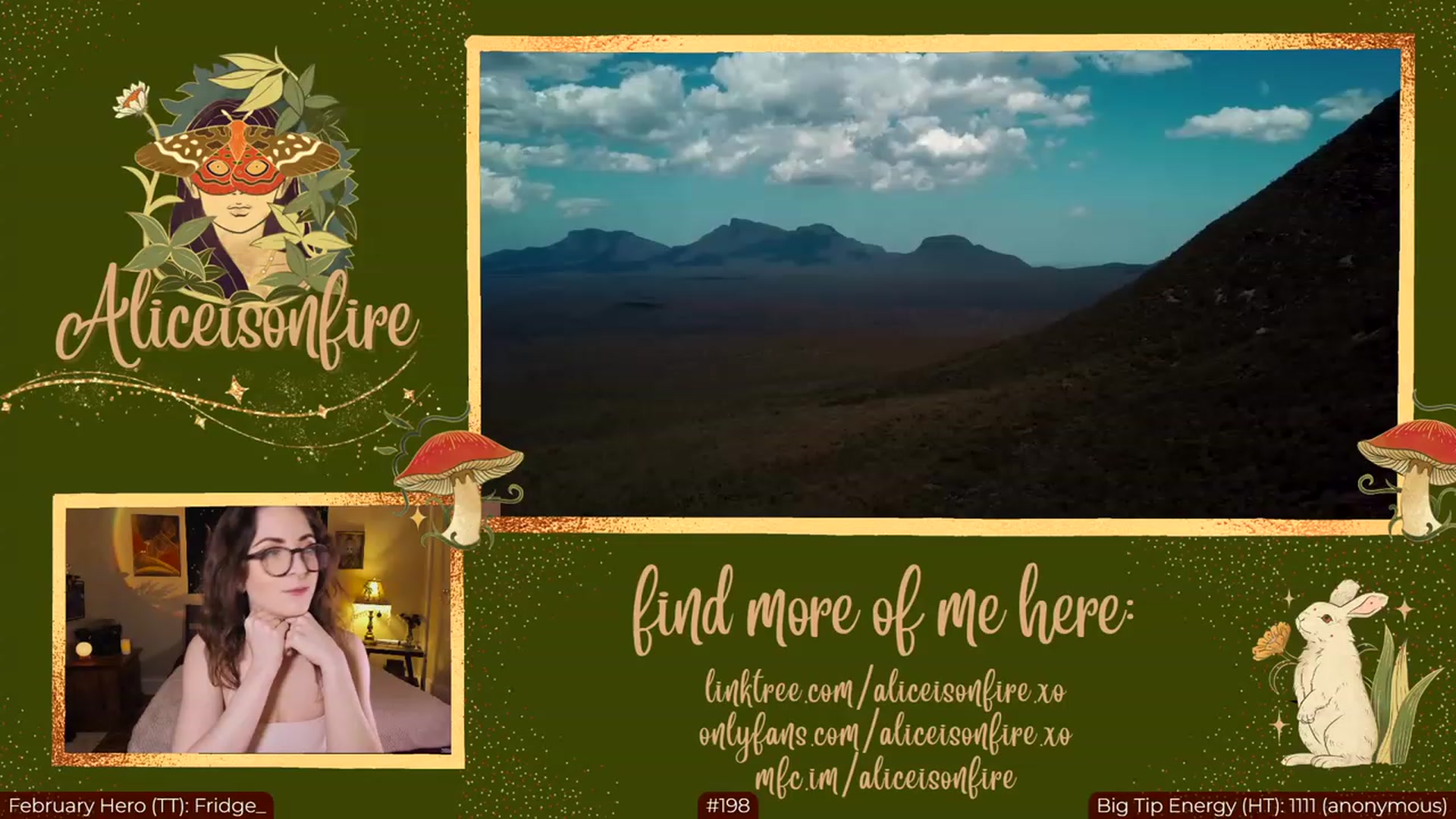 Gallery image thumbnail from aliceisonfire's myfreecams stream on, 02/20/2023, 07:41 image 7 of 20