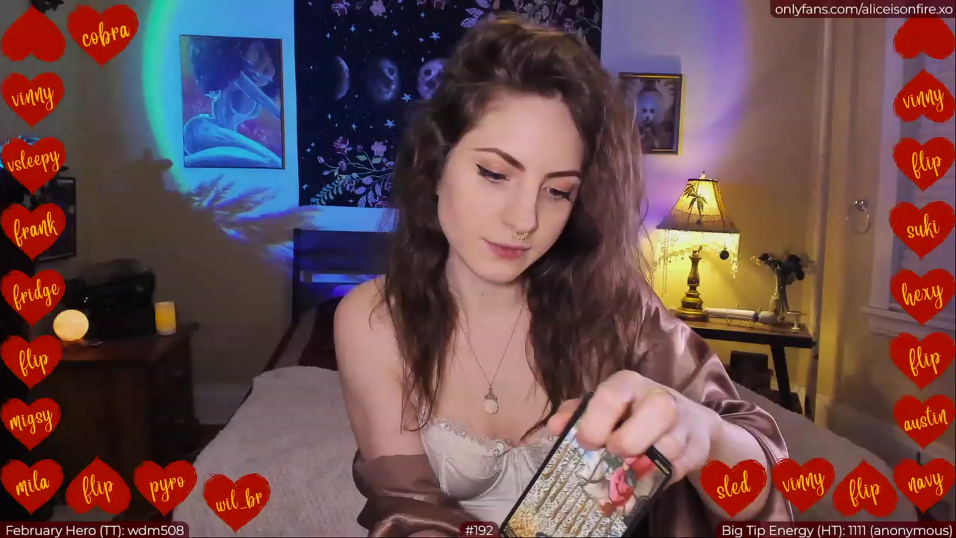 Gallery image thumbnail from aliceisonfire's myfreecams stream on, 02/23/2023, 07:07 image 10 of 20