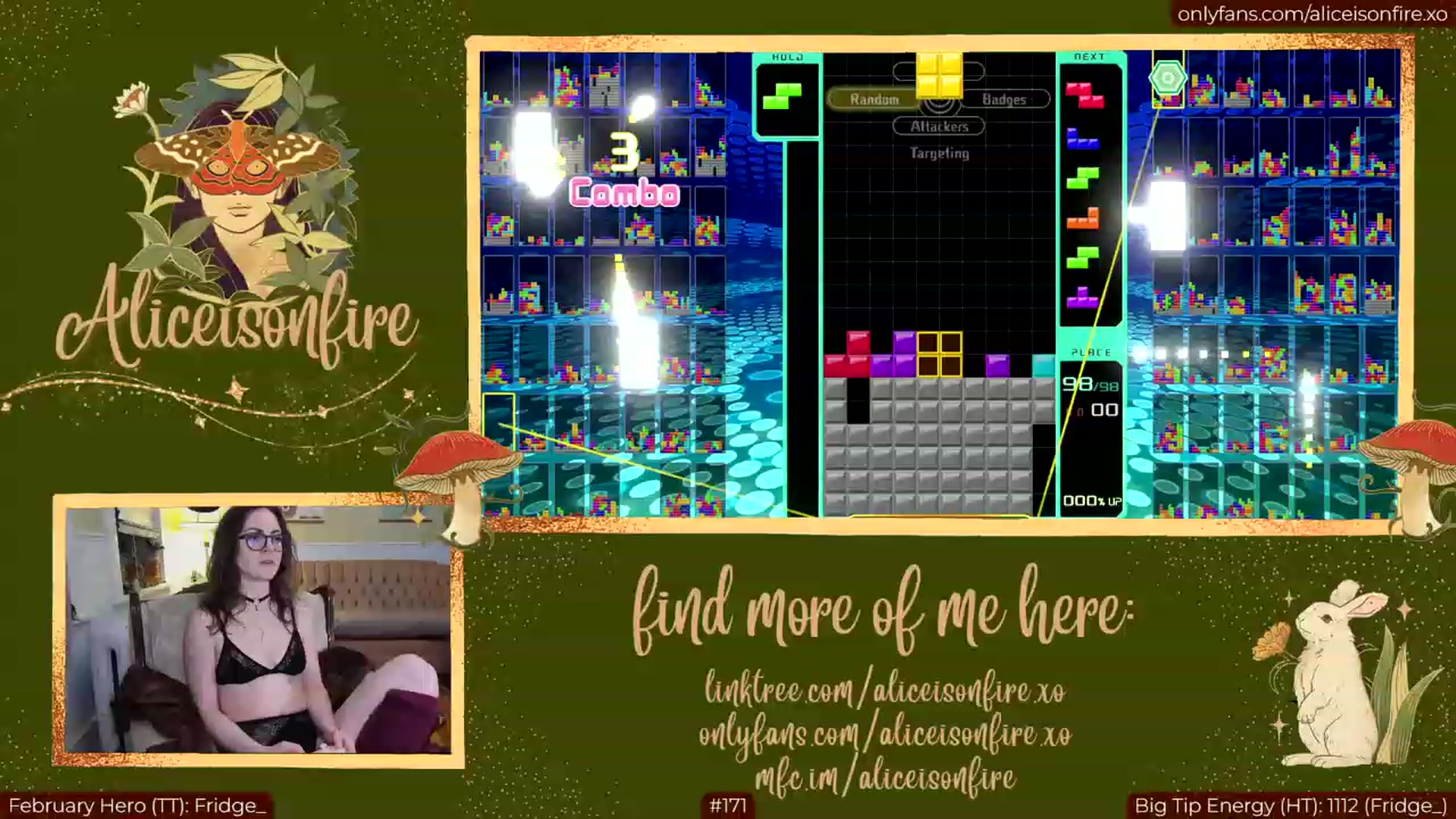 Gallery image thumbnail from aliceisonfire's myfreecams stream on, 02/27/2023, 09:29 image 15 of 20