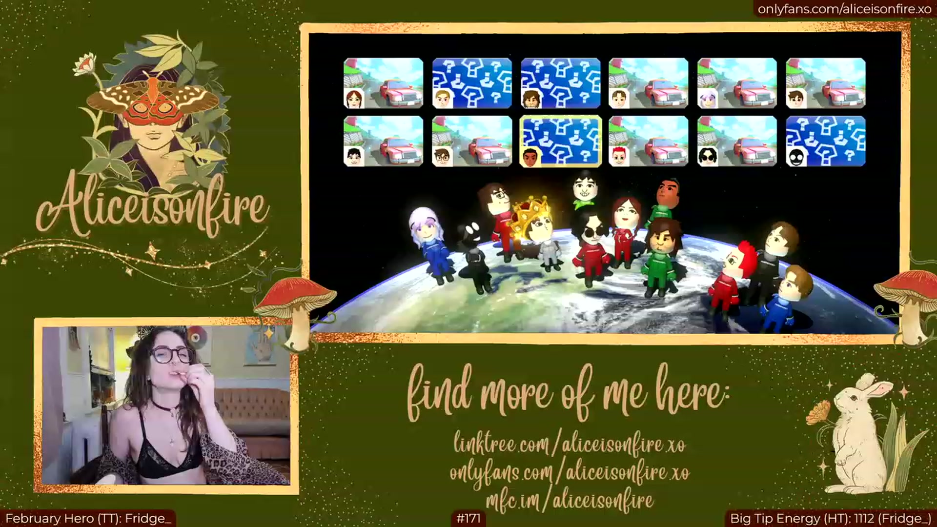 Gallery image thumbnail from aliceisonfire's myfreecams stream on, 02/27/2023, 09:29 image 4 of 20