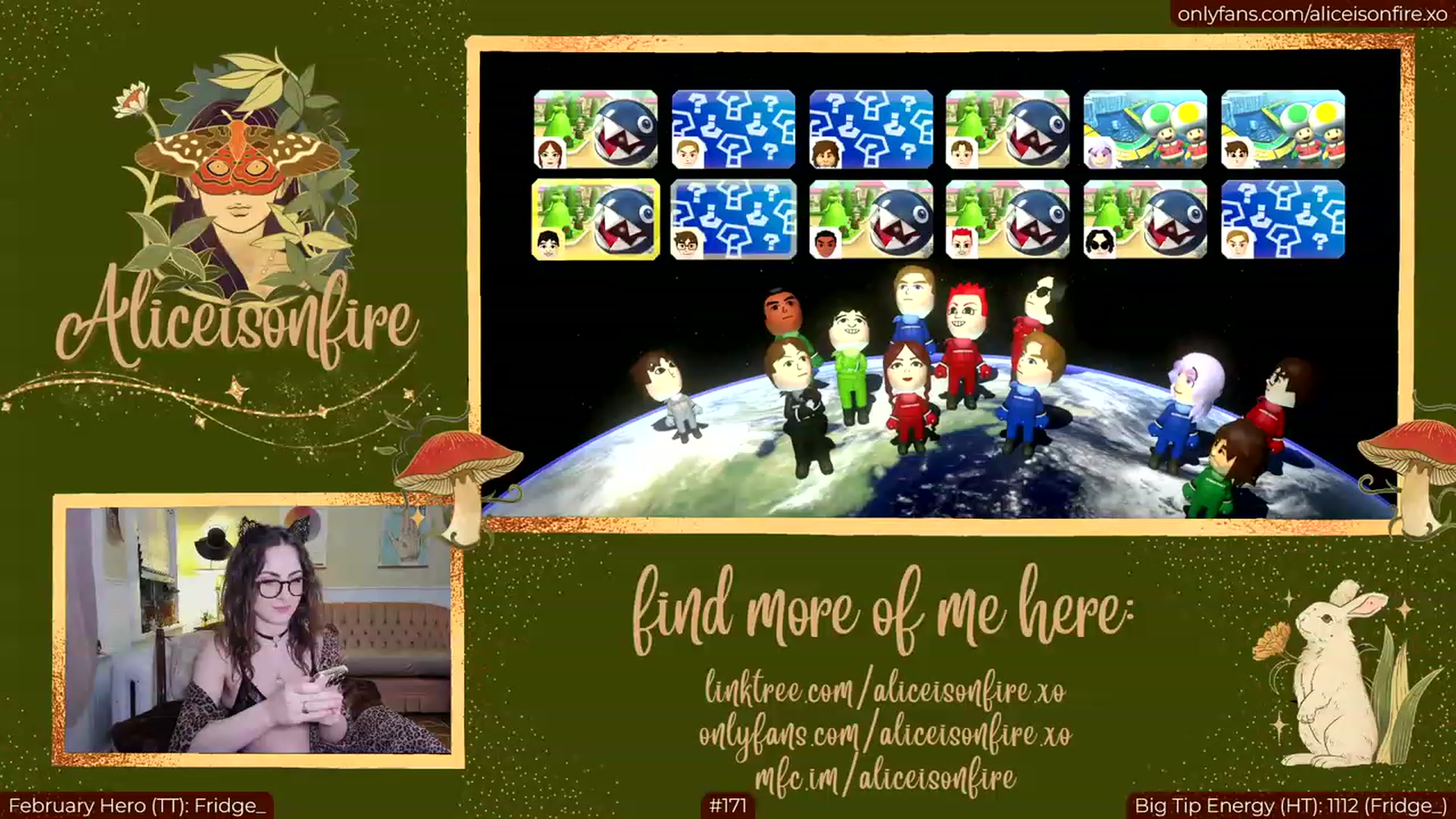 Gallery image thumbnail from aliceisonfire's myfreecams stream on, 02/27/2023, 09:29 image 5 of 20