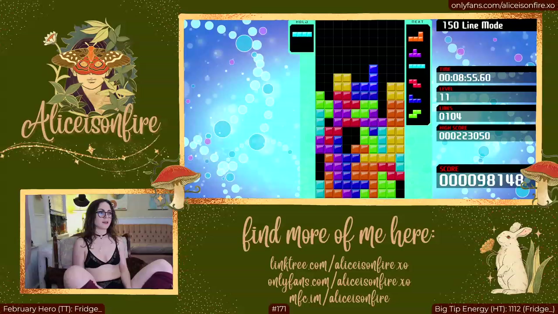 Gallery image thumbnail from aliceisonfire's myfreecams stream on, 02/27/2023, 09:29 image 13 of 20