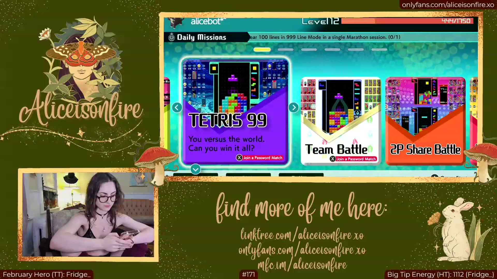 Gallery image thumbnail from aliceisonfire's myfreecams stream on, 02/27/2023, 09:29 image 14 of 20