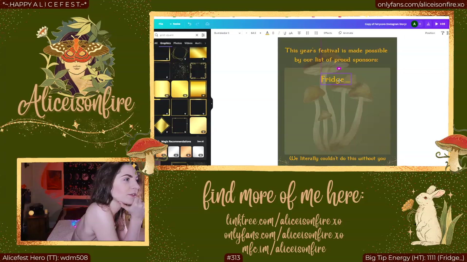 Gallery image thumbnail from aliceisonfire's myfreecams stream on, 03/03/2023, 05:19 image 6 of 20