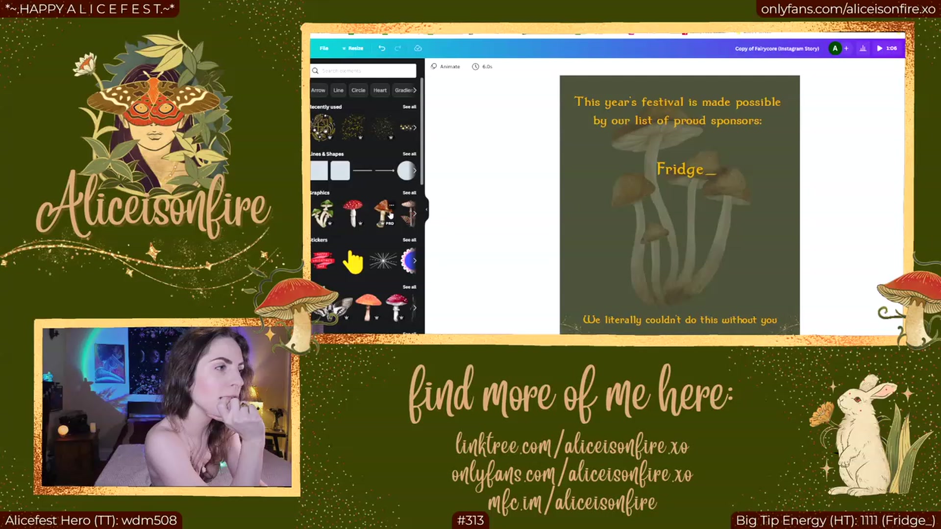Gallery image thumbnail from aliceisonfire's myfreecams stream on, 03/03/2023, 05:19 image 5 of 20
