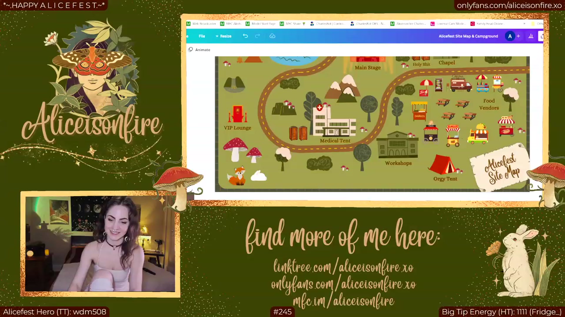 Gallery image thumbnail from aliceisonfire's myfreecams stream on, 03/06/2023, 05:54 image 12 of 20