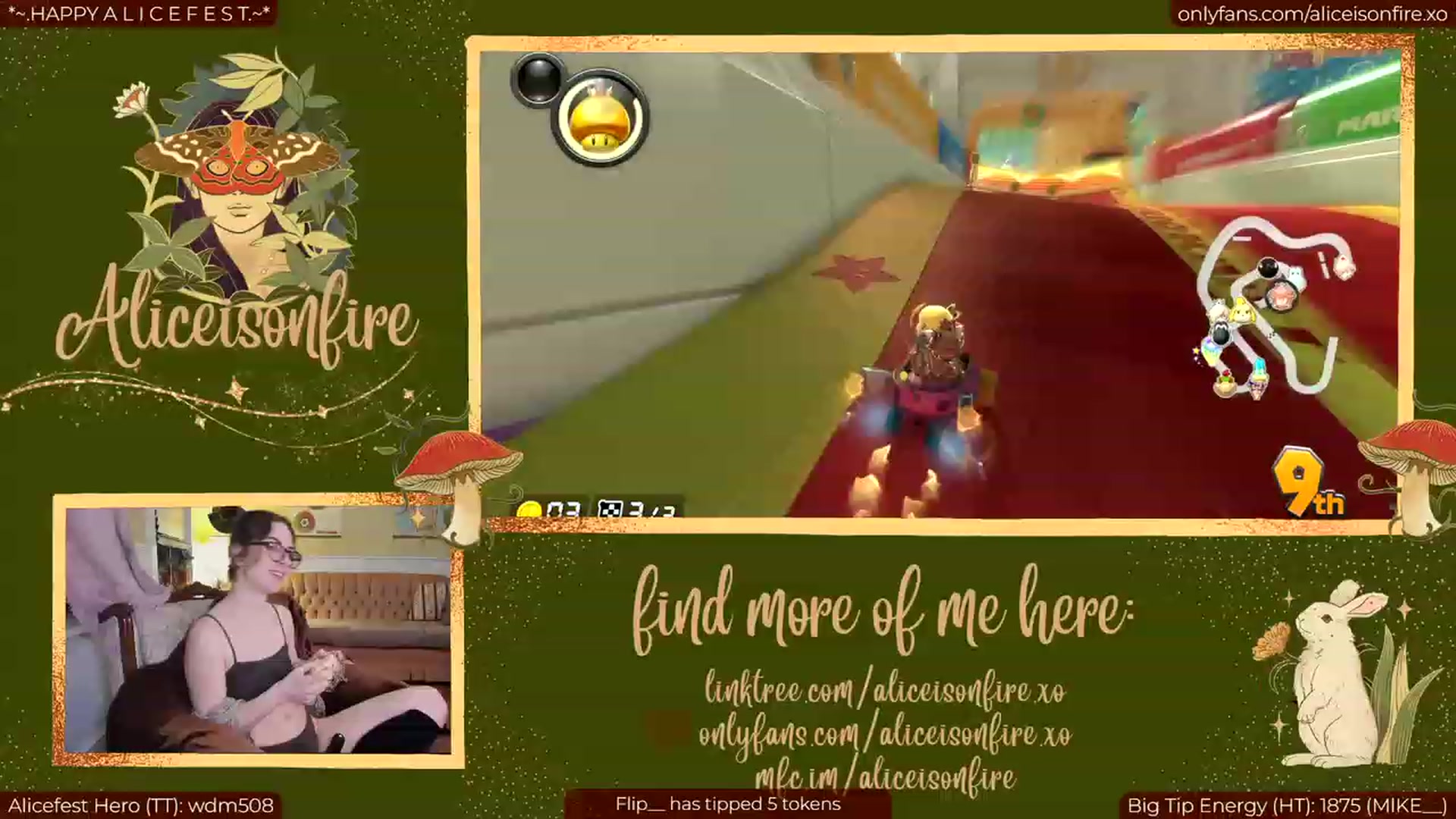 Gallery image thumbnail from aliceisonfire's myfreecams stream on, 03/07/2023, 08:09 image 6 of 20