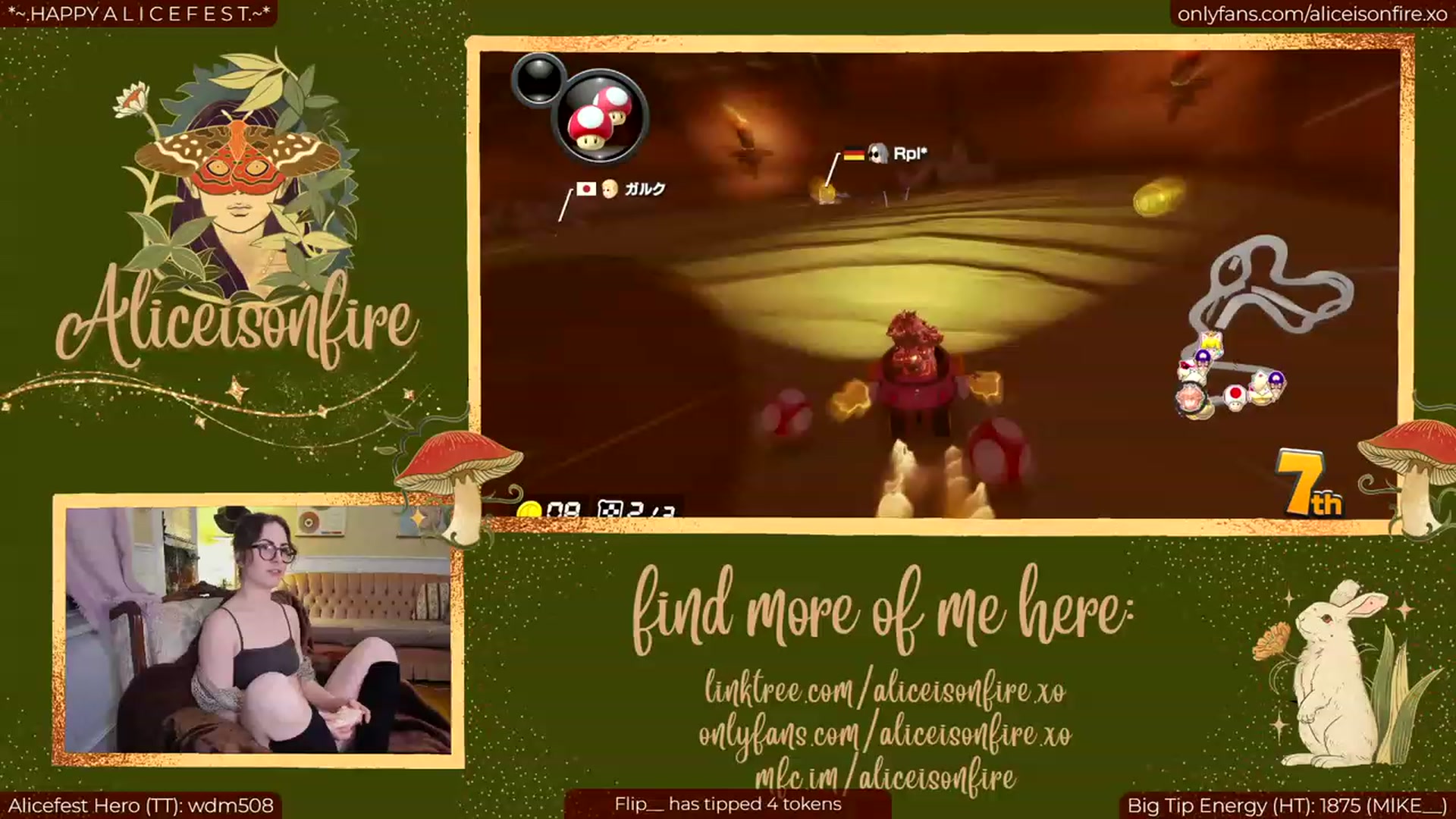 Gallery image thumbnail from aliceisonfire's myfreecams stream on, 03/07/2023, 08:09 image 15 of 20