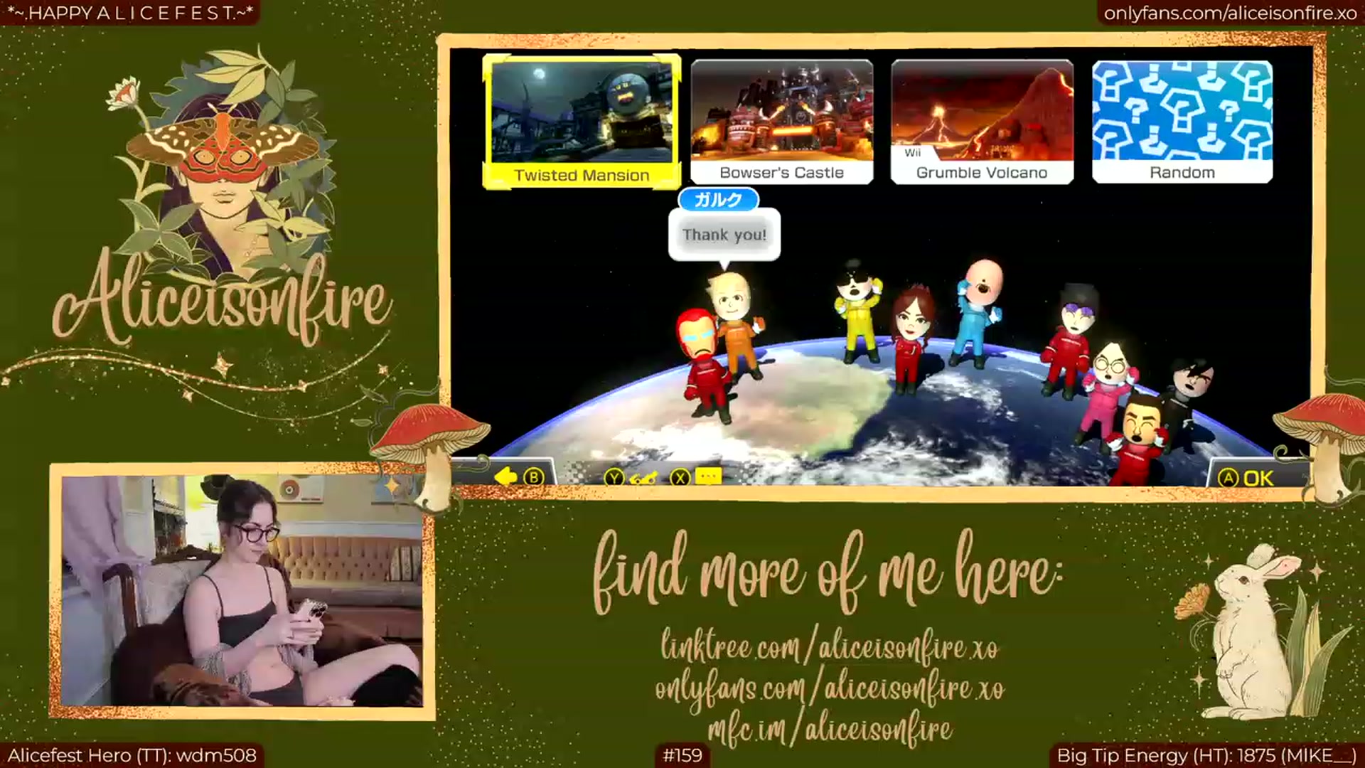 Gallery image thumbnail from aliceisonfire's myfreecams stream on, 03/07/2023, 08:09 image 20 of 20