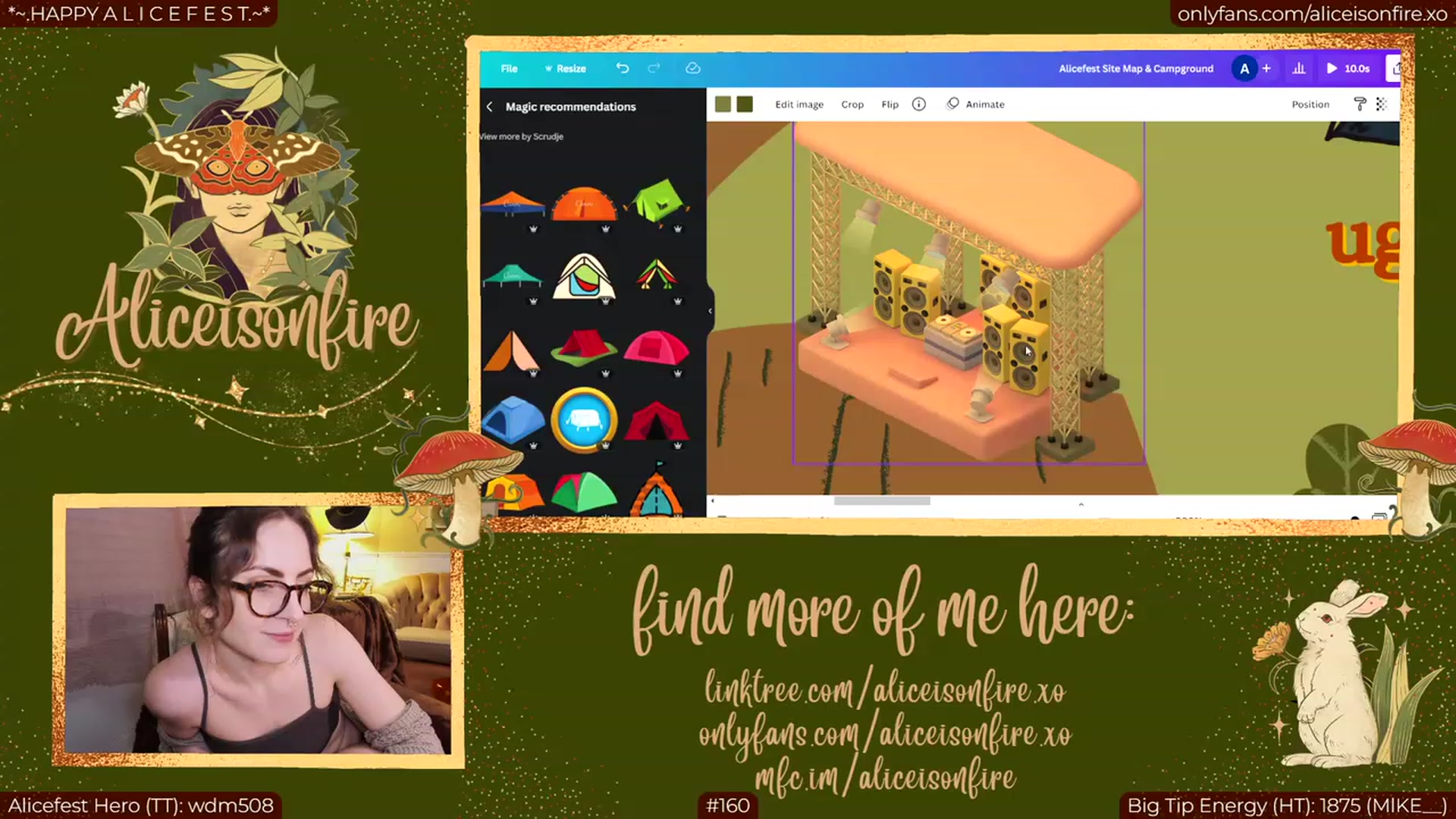 Gallery image thumbnail from aliceisonfire's myfreecams stream on, 03/07/2023, 09:44 image 1 of 20