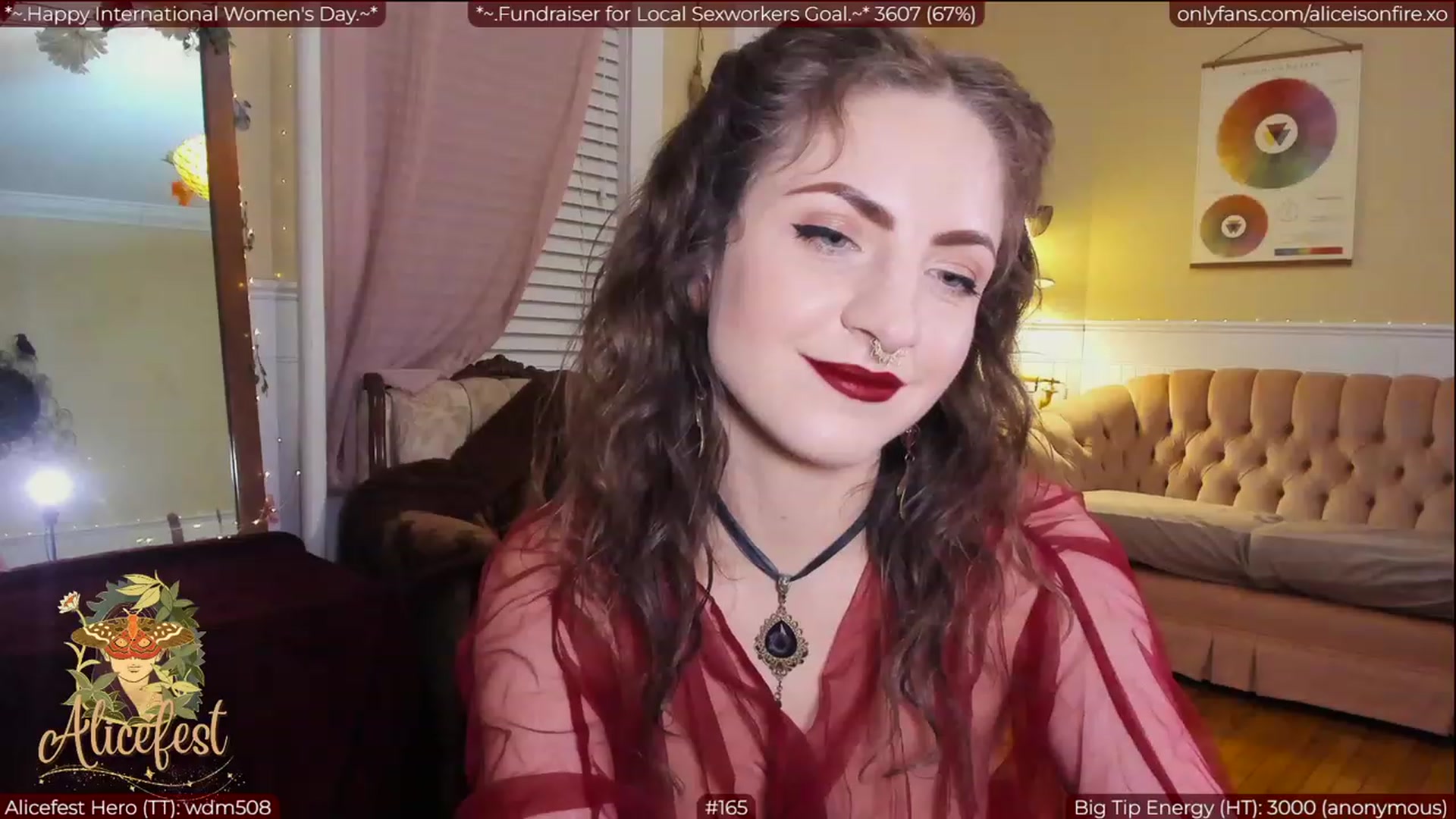Gallery image thumbnail from aliceisonfire's myfreecams stream on, 03/09/2023, 07:08 image 20 of 20