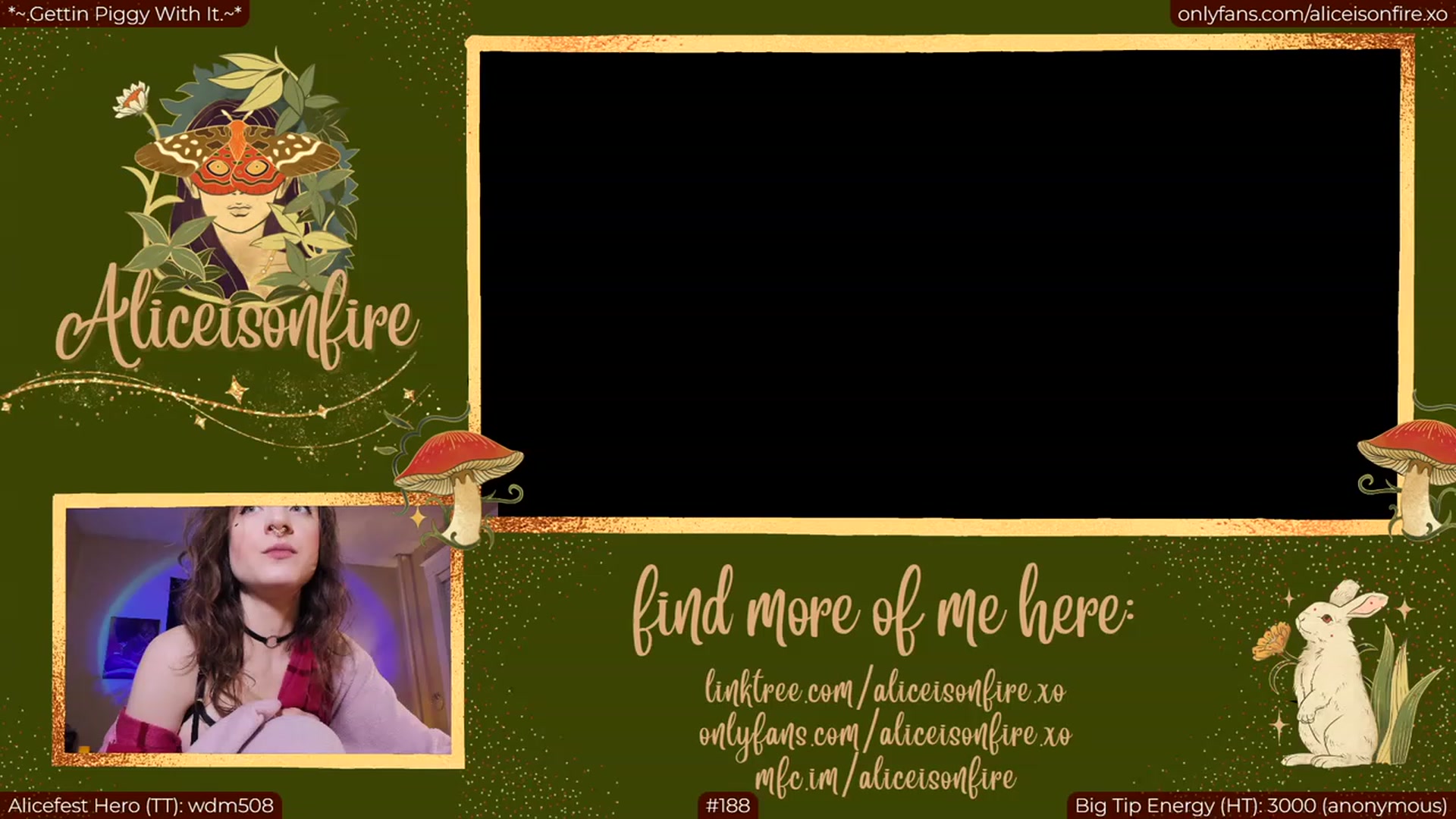 Gallery image thumbnail from aliceisonfire's myfreecams stream on, 03/10/2023, 05:06 image 17 of 20