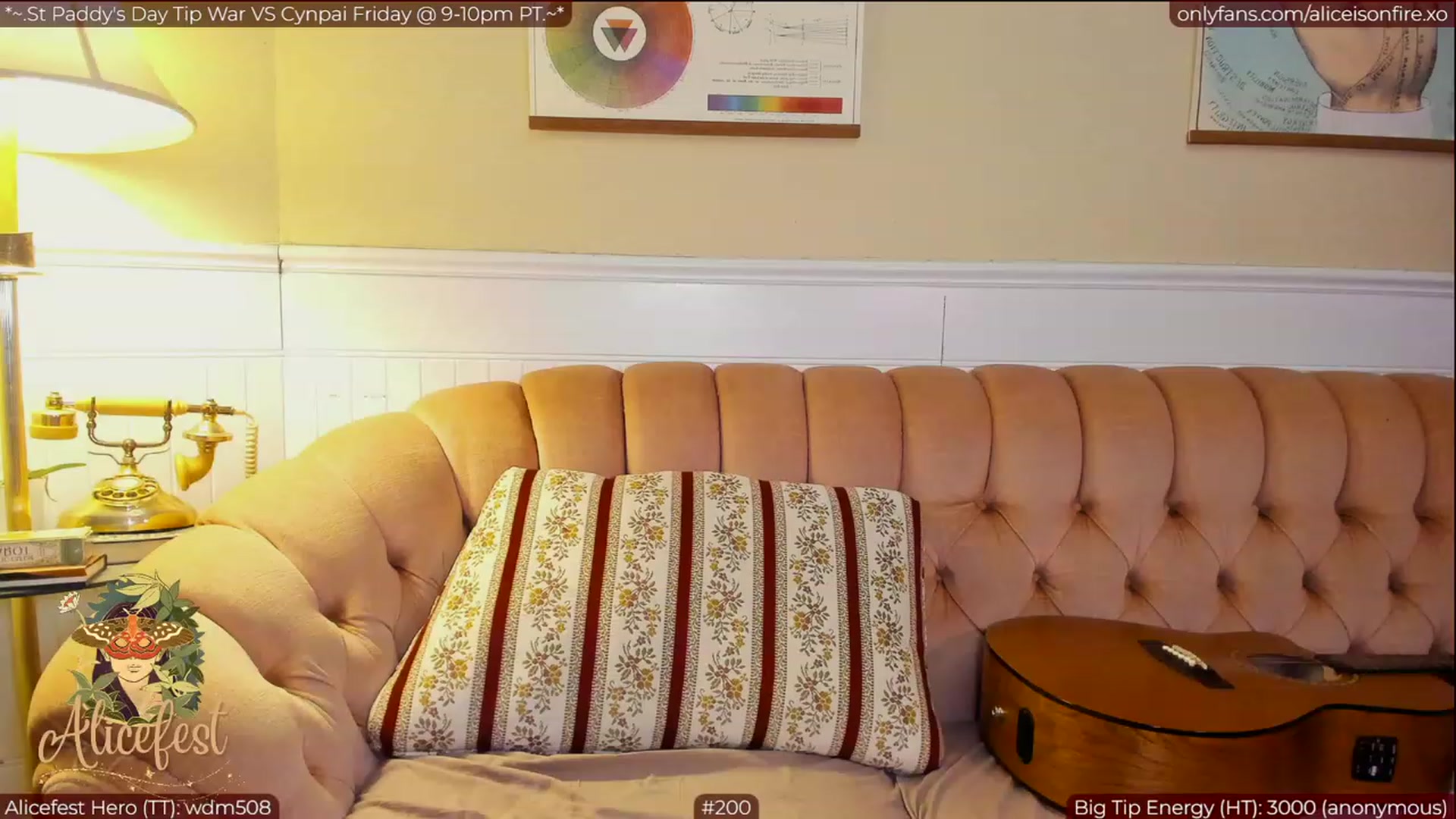 Gallery image thumbnail from aliceisonfire's myfreecams stream on, 03/16/2023, 05:35 image 18 of 20