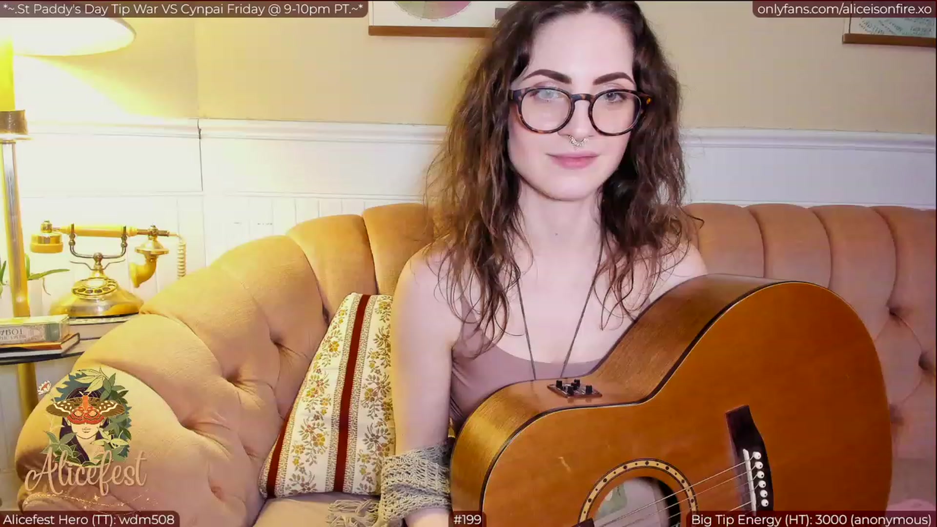Gallery image thumbnail from aliceisonfire's myfreecams stream on, 03/16/2023, 06:55 image 16 of 20