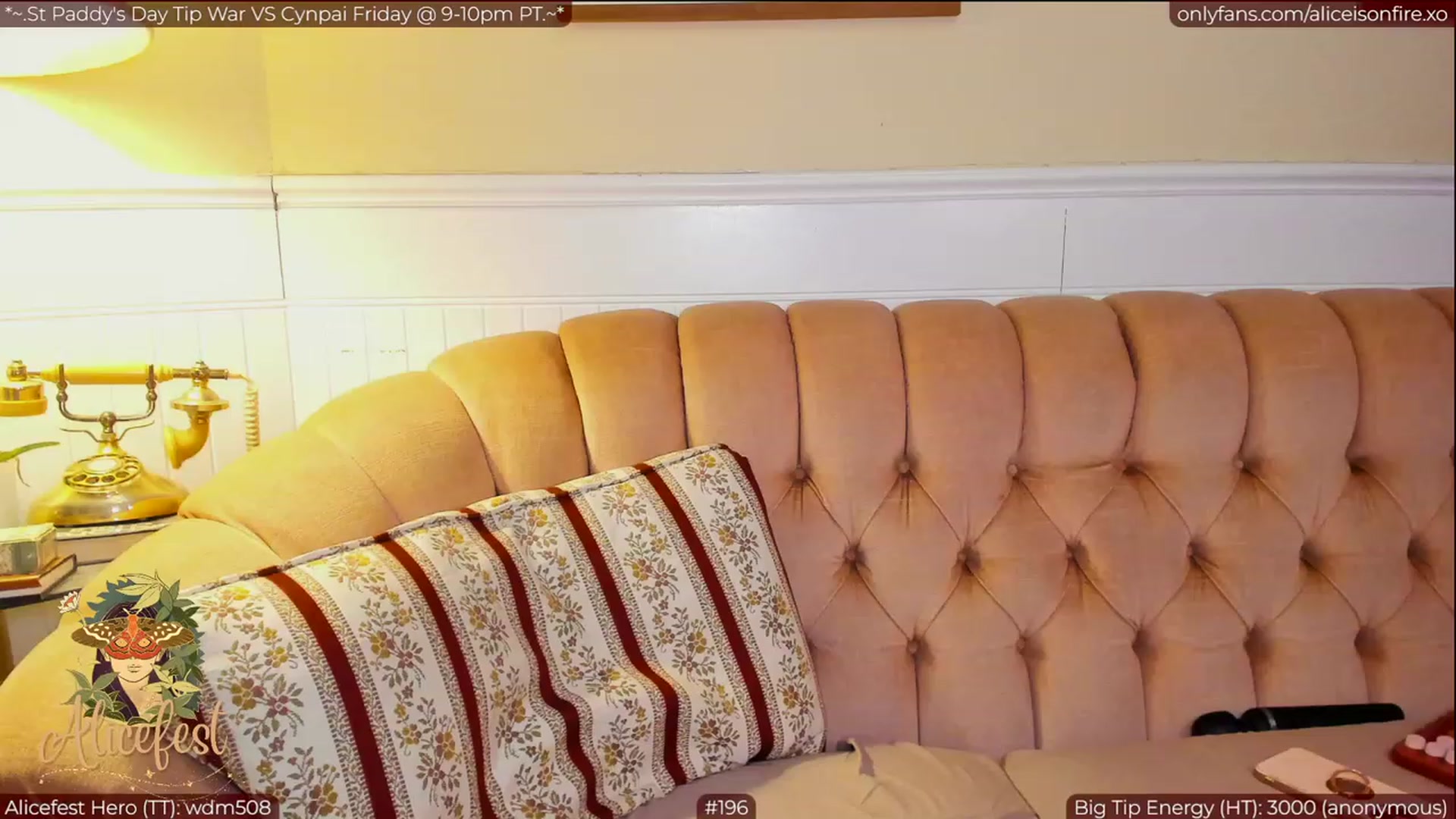 Gallery image thumbnail from aliceisonfire's myfreecams stream on, 03/17/2023, 08:42 image 12 of 20