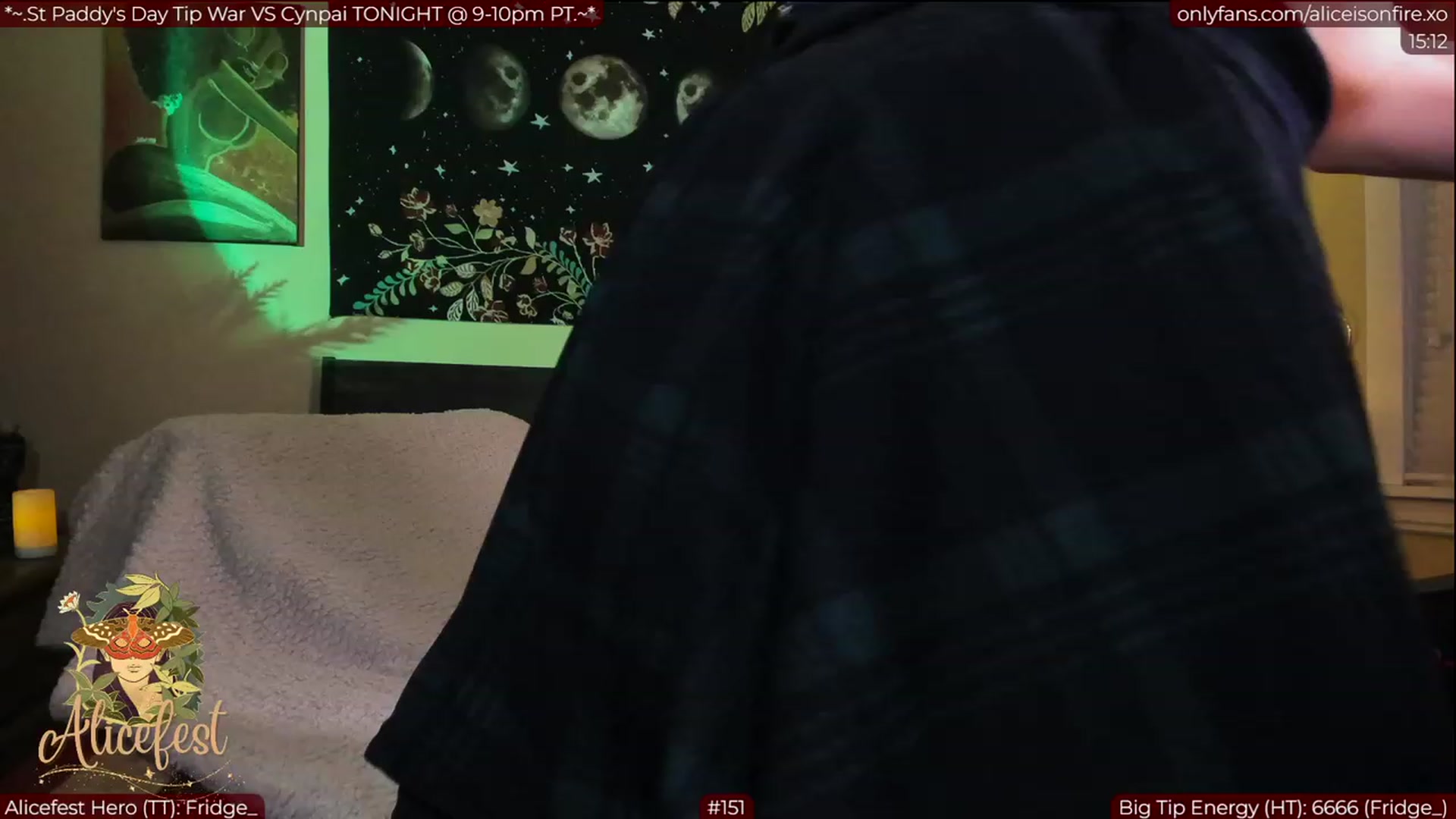 Gallery image thumbnail from aliceisonfire's myfreecams stream on, 03/18/2023, 05:43 image 13 of 20