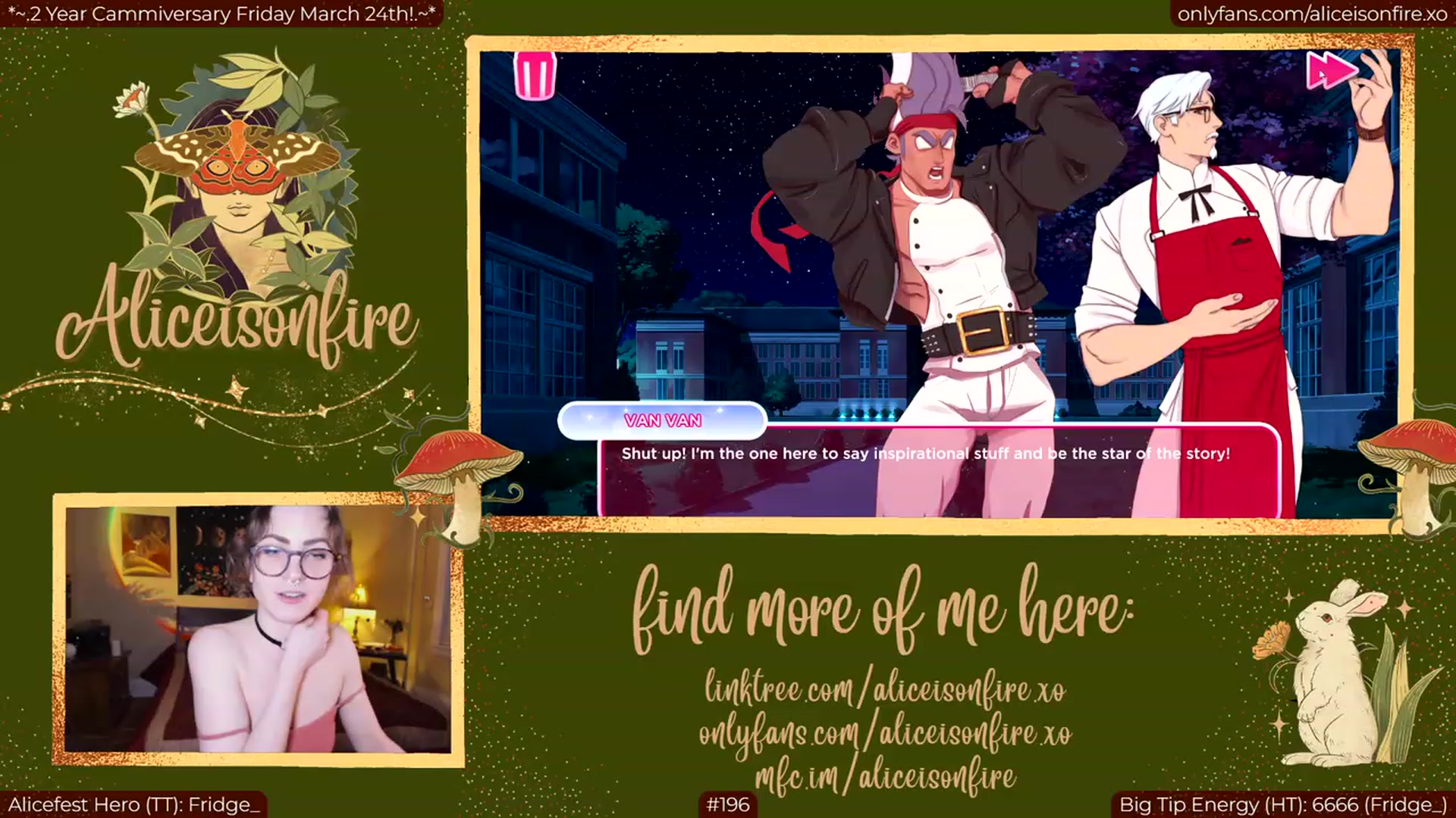 Gallery image thumbnail from aliceisonfire's myfreecams stream on, 03/23/2023, 05:34 image 13 of 20