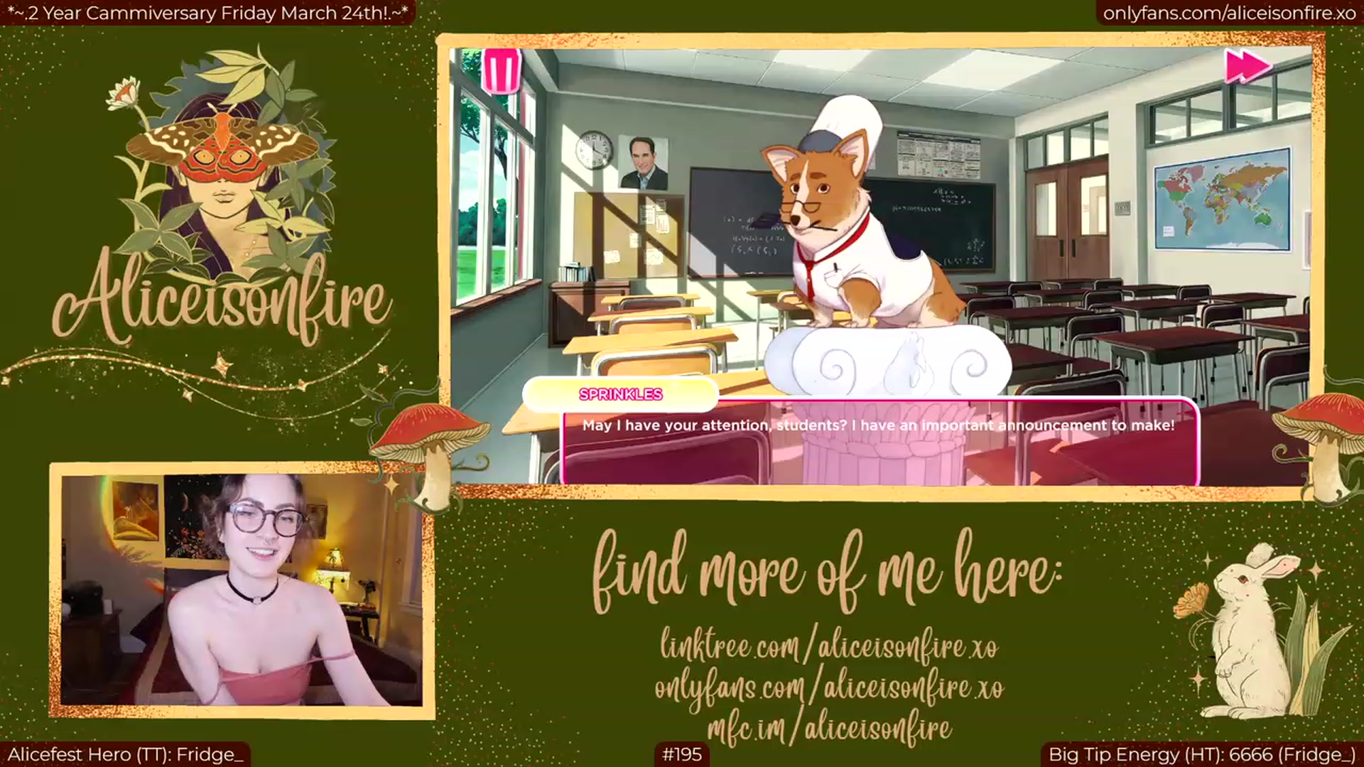 Gallery image thumbnail from aliceisonfire's myfreecams stream on, 03/23/2023, 05:34 image 9 of 20