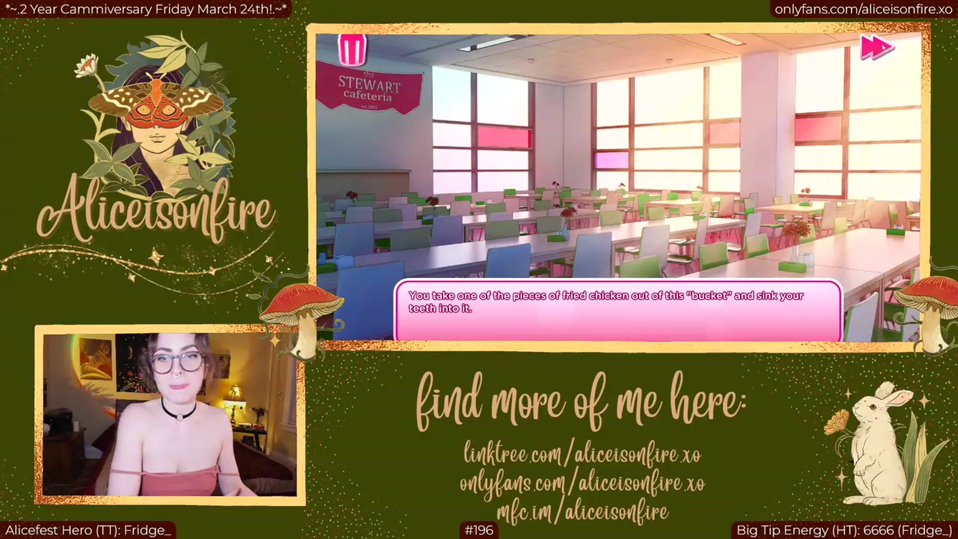 Gallery image thumbnail from aliceisonfire's myfreecams stream on, 03/23/2023, 05:34 image 10 of 20