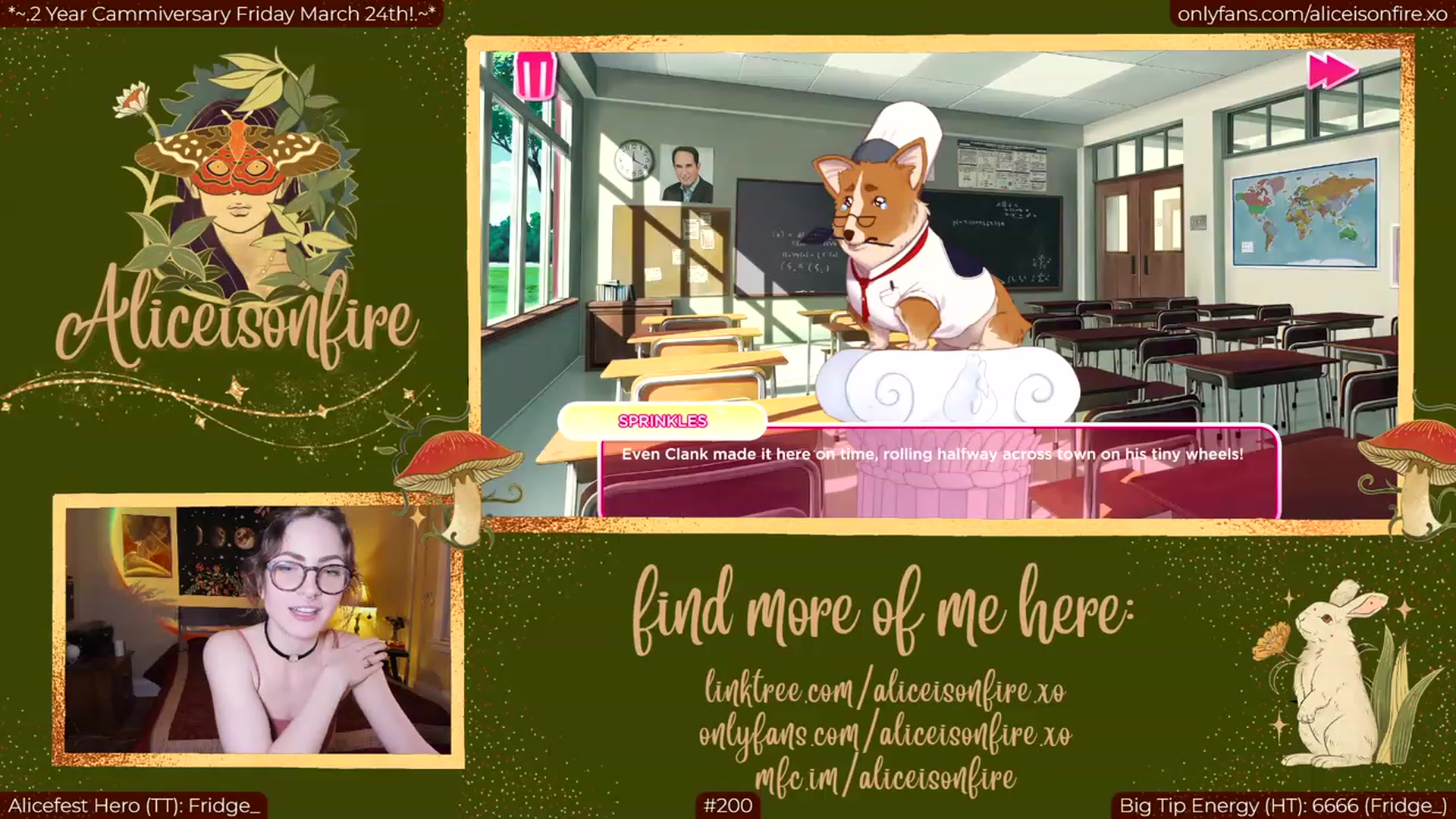 Gallery image thumbnail from aliceisonfire's myfreecams stream on, 03/23/2023, 05:34 image 7 of 20