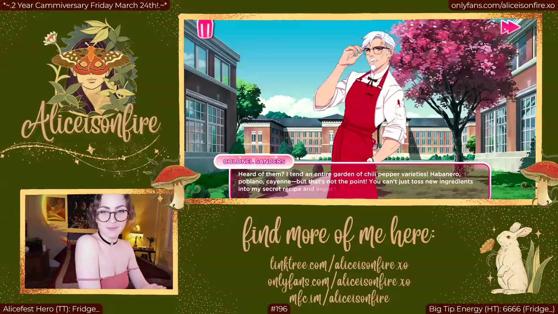 Gallery image thumbnail from aliceisonfire's myfreecams stream on, 03/23/2023, 05:34 image 11 of 20