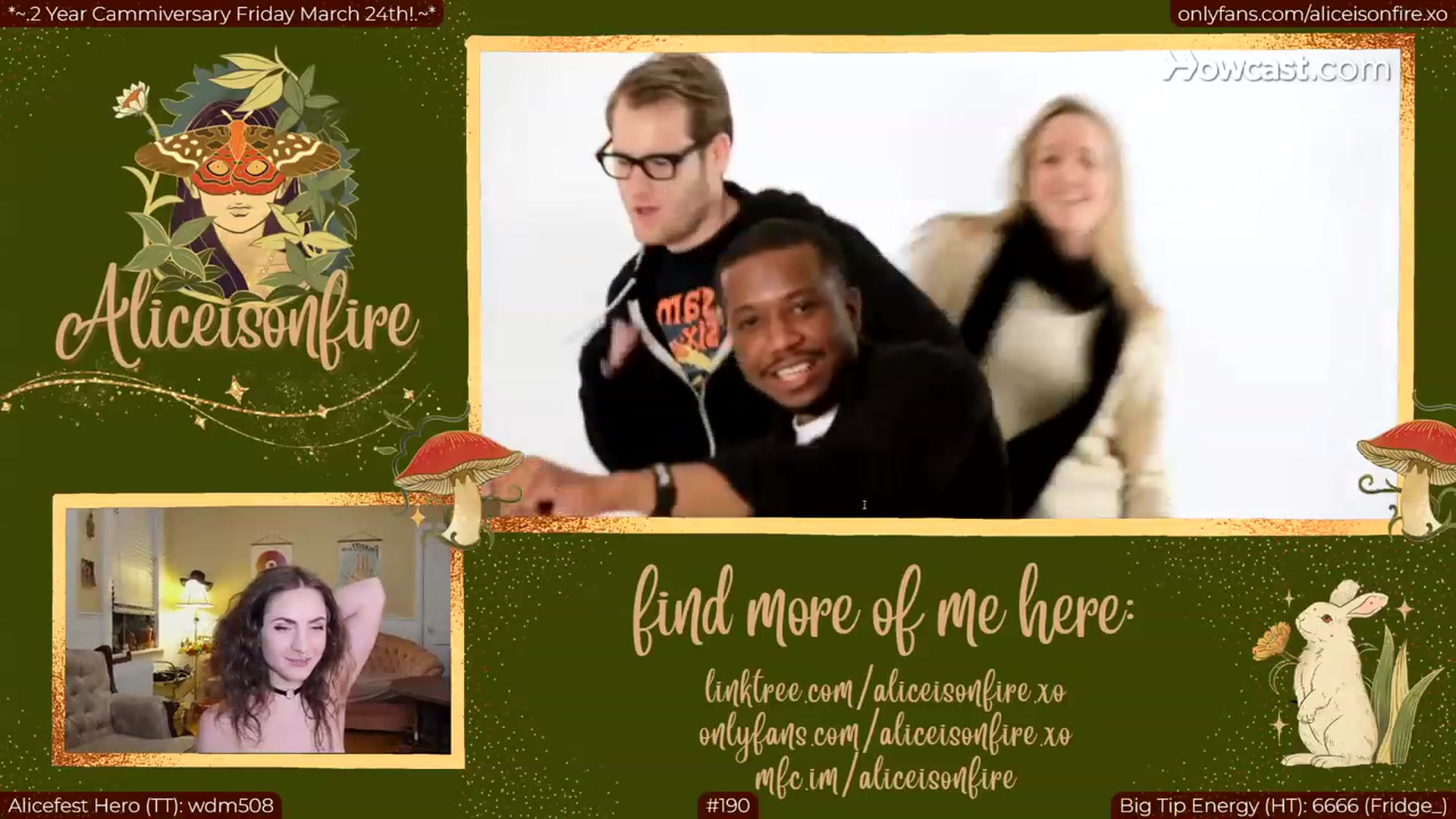 Gallery image thumbnail from aliceisonfire's myfreecams stream on, 03/24/2023, 06:50 image 18 of 20