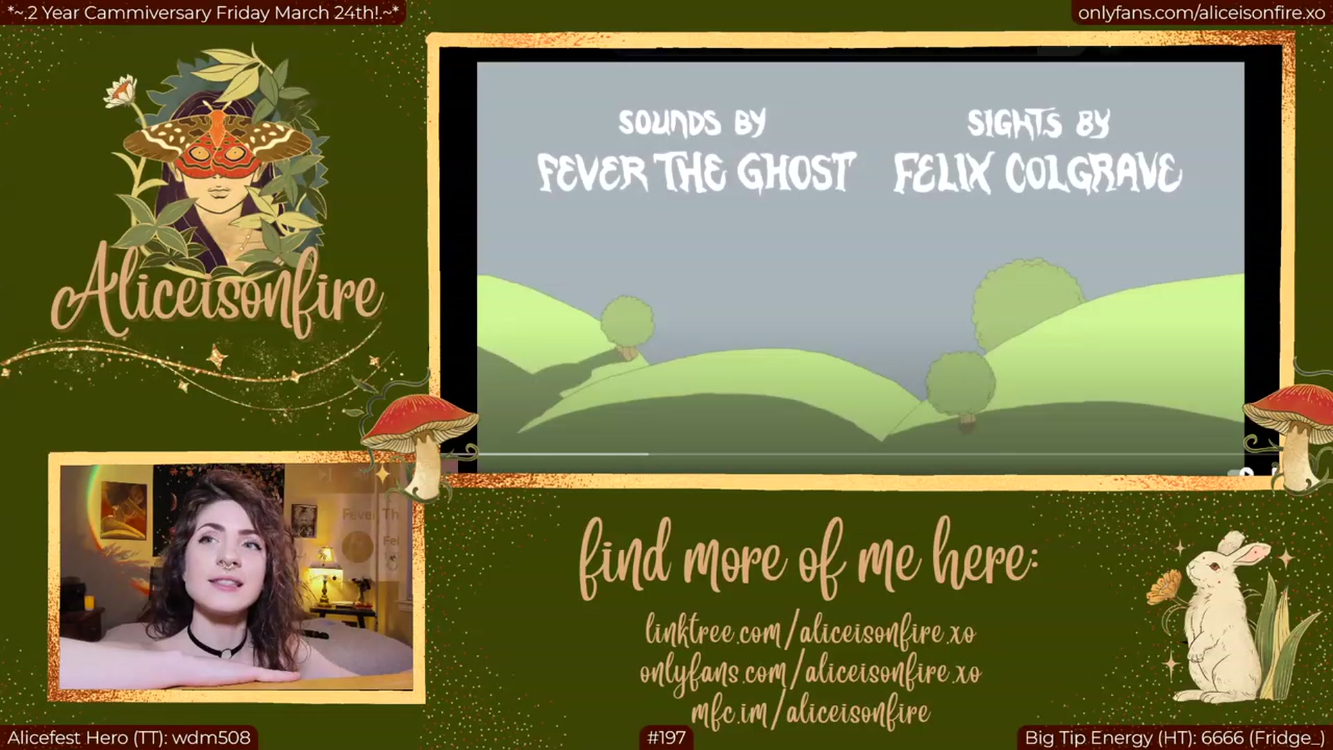 Gallery image thumbnail from aliceisonfire's myfreecams stream on, 03/24/2023, 06:50 image 10 of 20