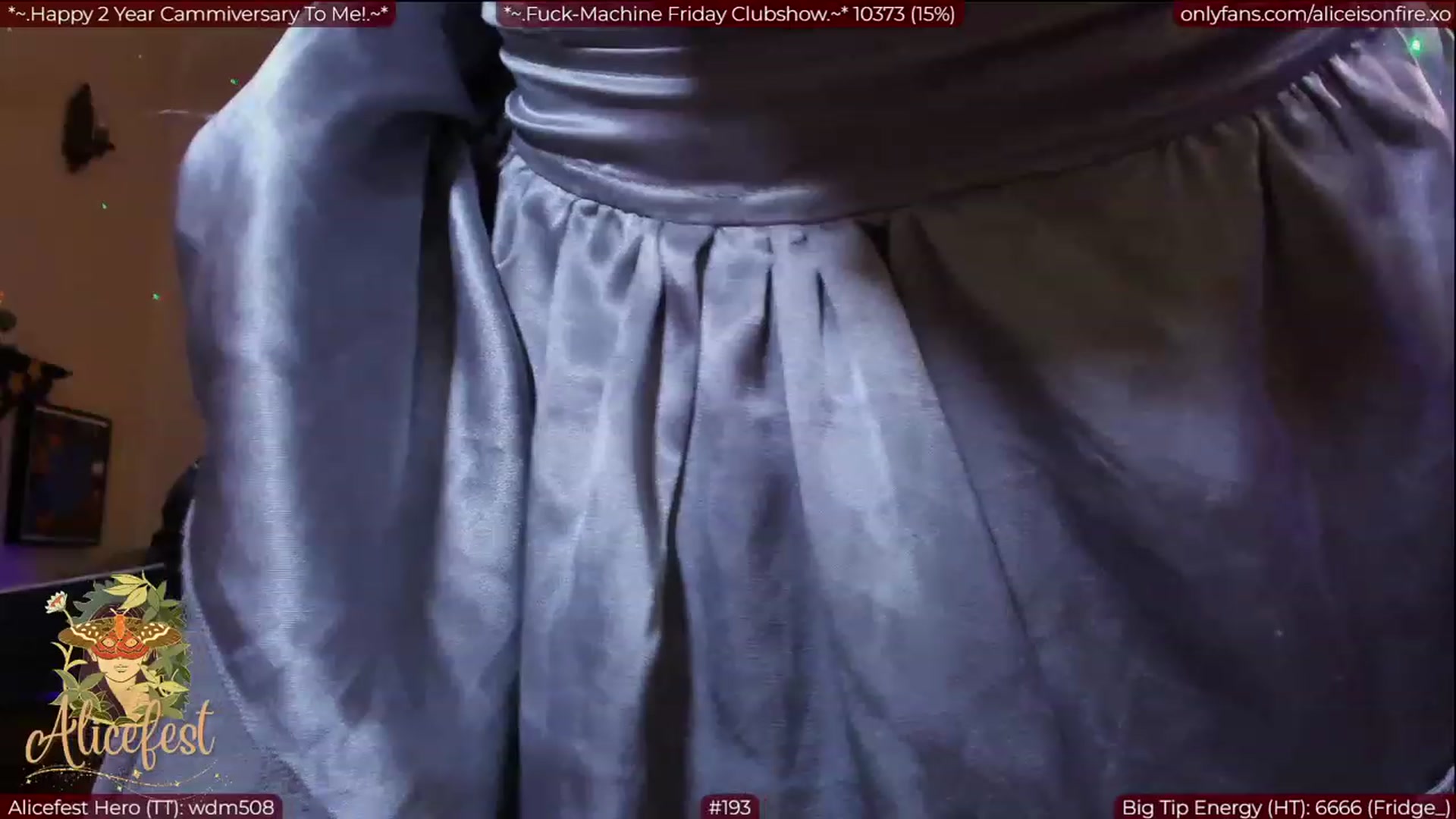 Gallery image thumbnail from aliceisonfire's myfreecams stream on, 03/25/2023, 07:29 image 4 of 20