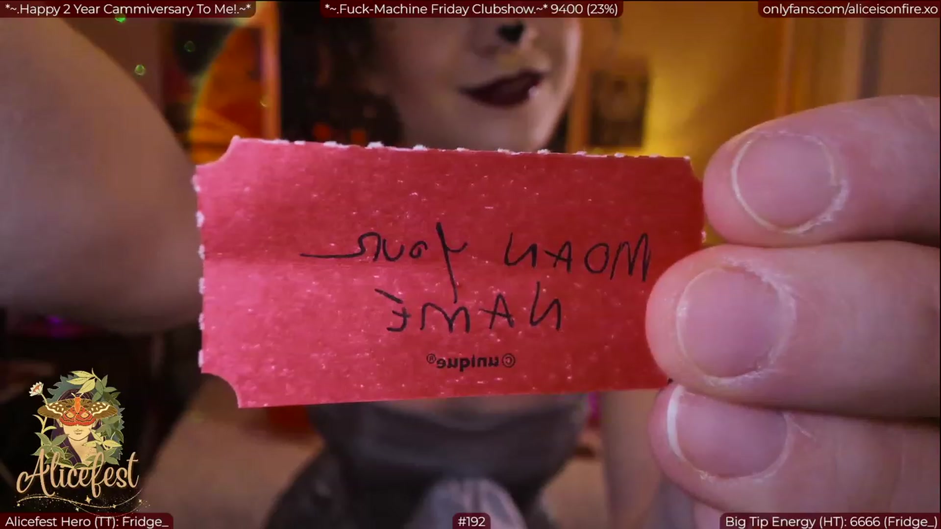 Gallery image thumbnail from aliceisonfire's myfreecams stream on, 03/25/2023, 07:29 image 8 of 20