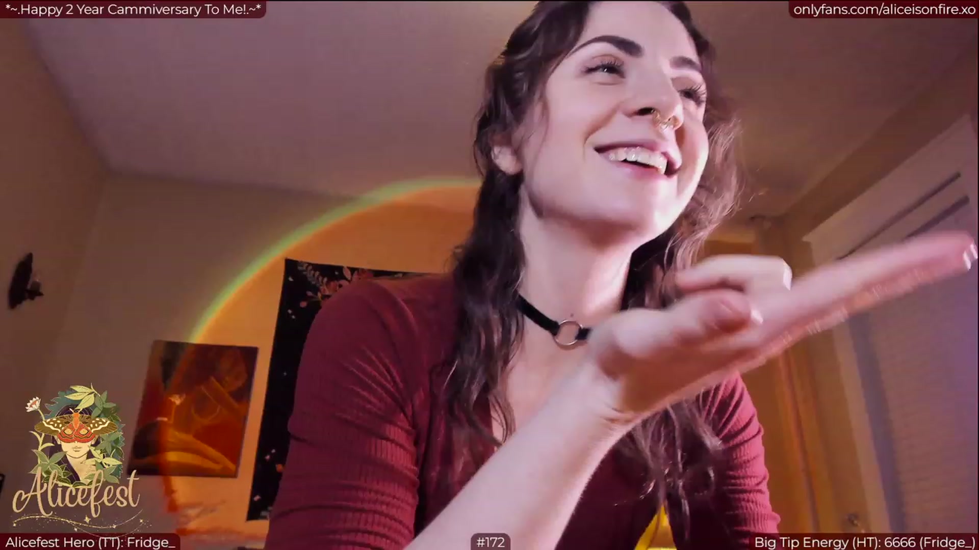 Gallery image thumbnail from aliceisonfire's myfreecams stream on, 03/28/2023, 06:26 image 5 of 20