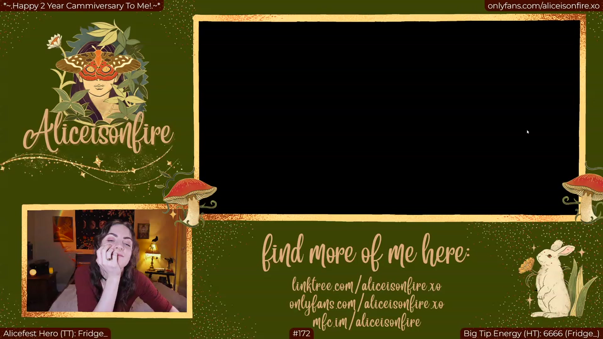 Gallery image thumbnail from aliceisonfire's myfreecams stream on, 03/28/2023, 06:26 image 1 of 20