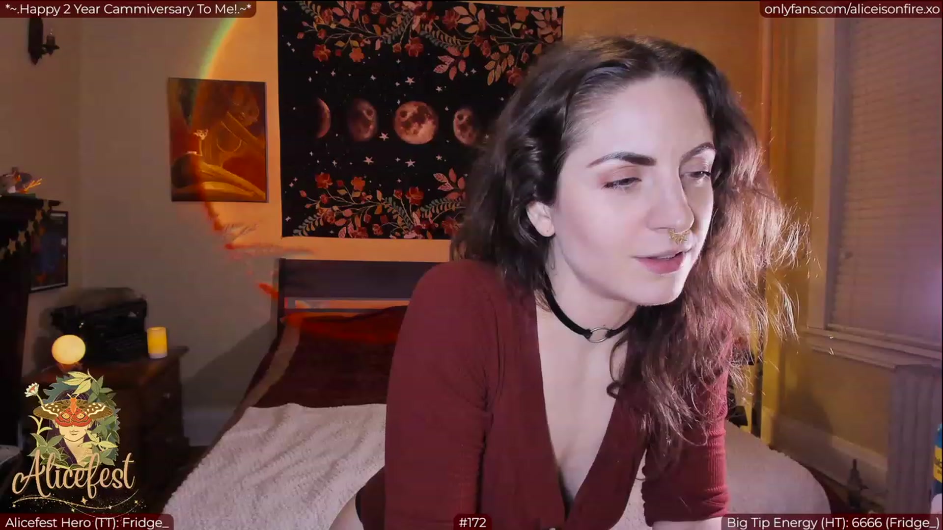 Gallery image thumbnail from aliceisonfire's myfreecams stream on, 03/28/2023, 06:26 image 9 of 20