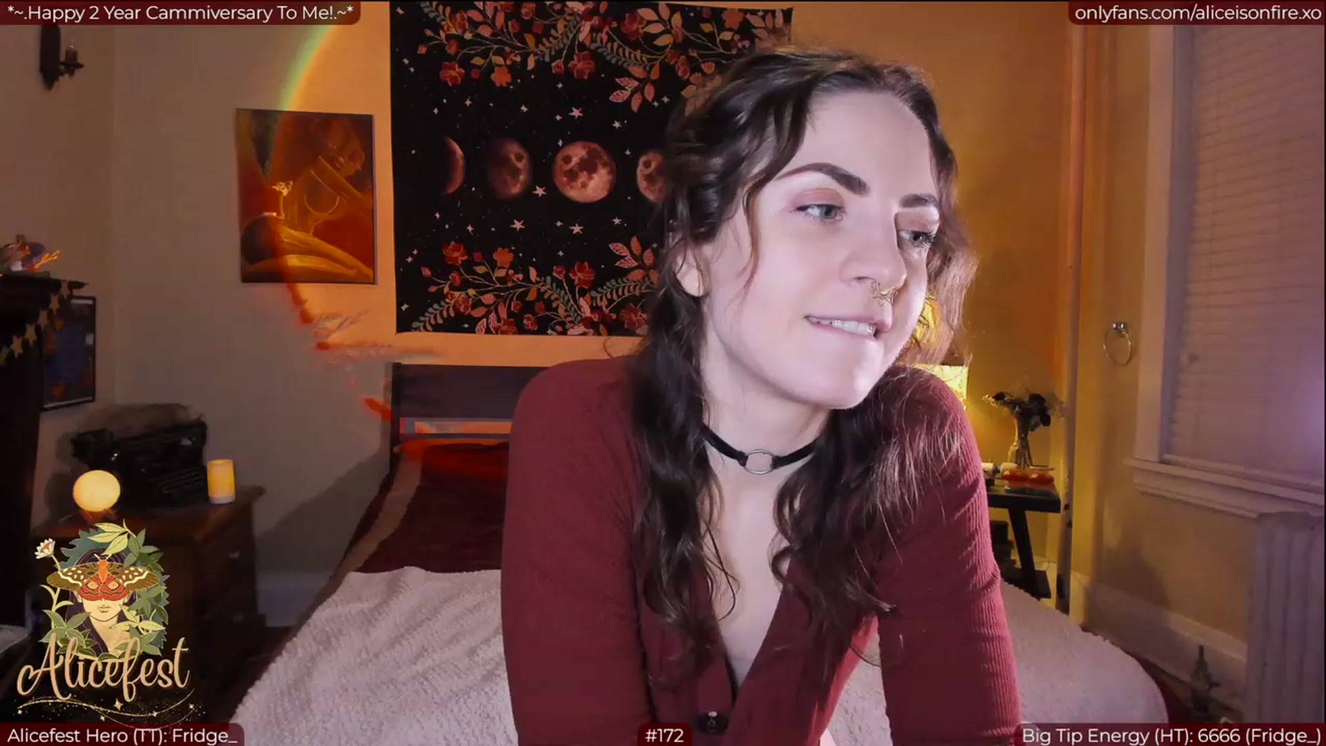 Gallery image thumbnail from aliceisonfire's myfreecams stream on, 03/28/2023, 06:26 image 7 of 20