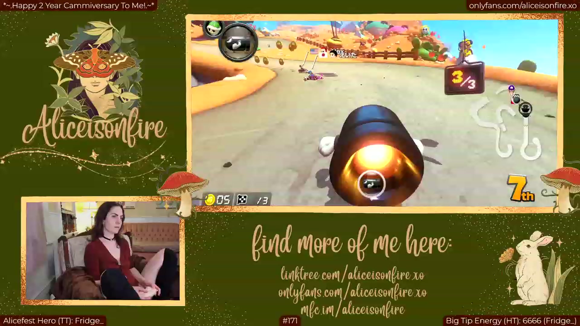 Gallery image thumbnail from aliceisonfire's myfreecams stream on, 03/28/2023, 07:37 image 10 of 20