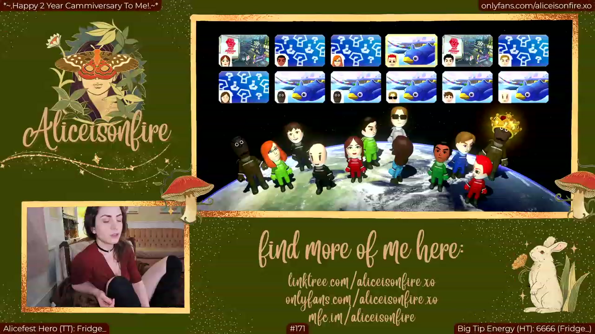 Gallery image thumbnail from aliceisonfire's myfreecams stream on, 03/28/2023, 07:37 image 8 of 20