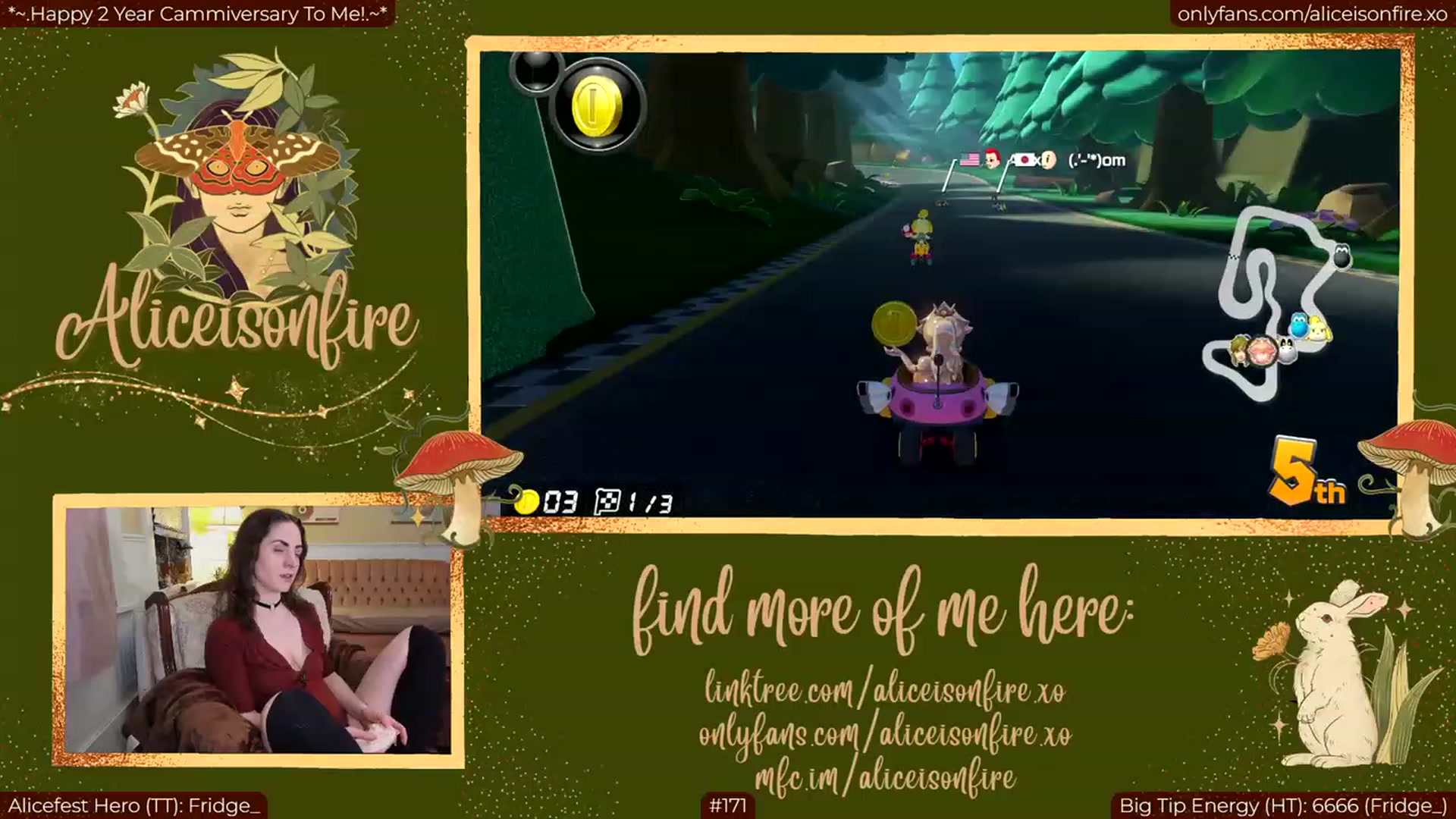 Gallery image thumbnail from aliceisonfire's myfreecams stream on, 03/28/2023, 07:37 image 11 of 20