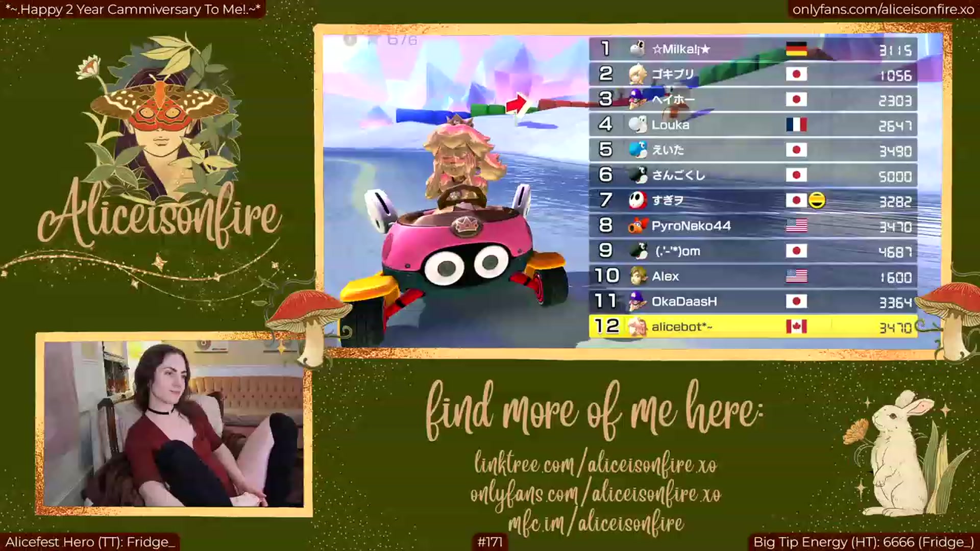 Gallery image thumbnail from aliceisonfire's myfreecams stream on, 03/28/2023, 07:37 image 9 of 20