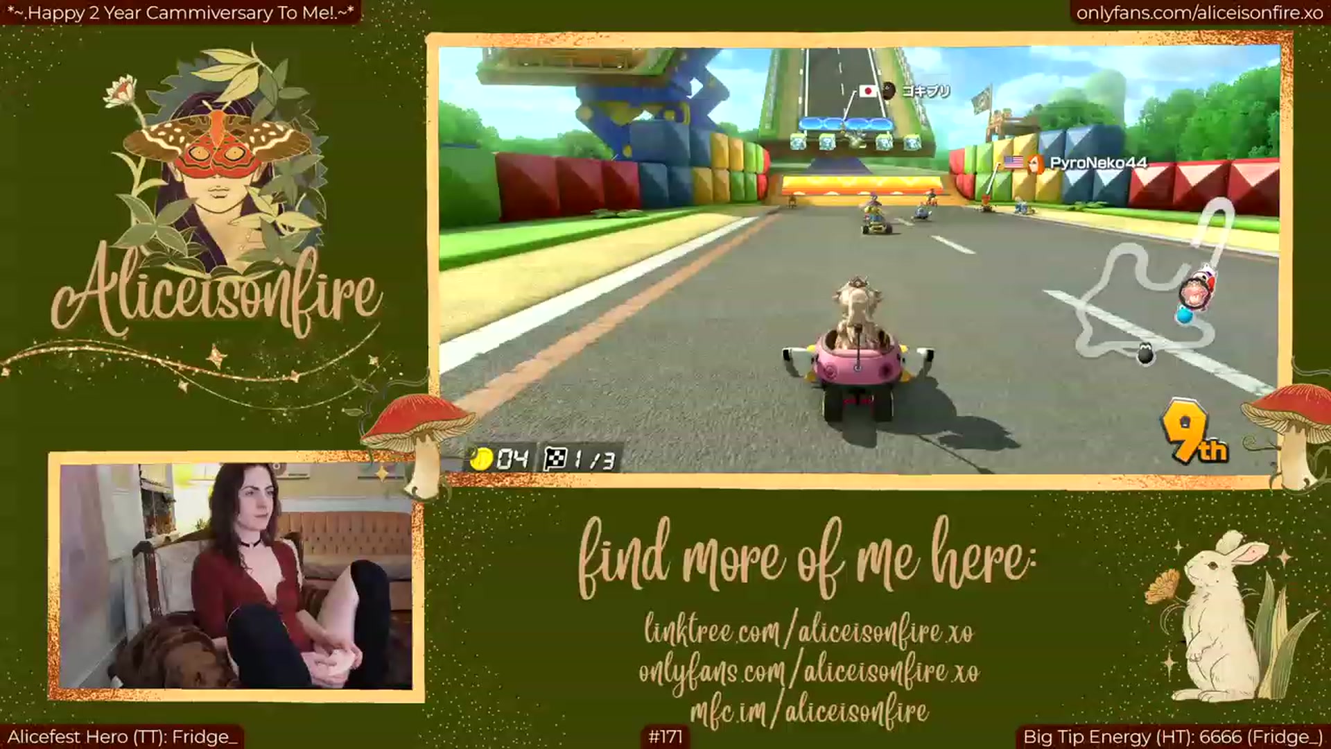 Gallery image thumbnail from aliceisonfire's myfreecams stream on, 03/28/2023, 07:37 image 7 of 20