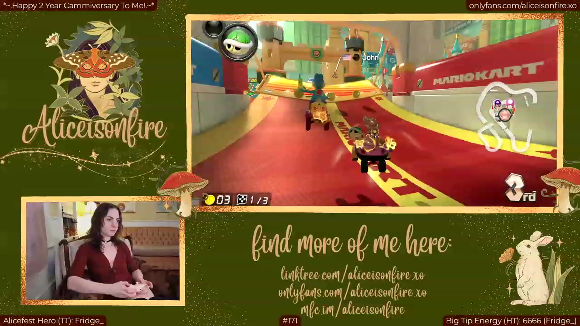 Gallery image thumbnail from aliceisonfire's myfreecams stream on, 03/28/2023, 07:37 image 1 of 20