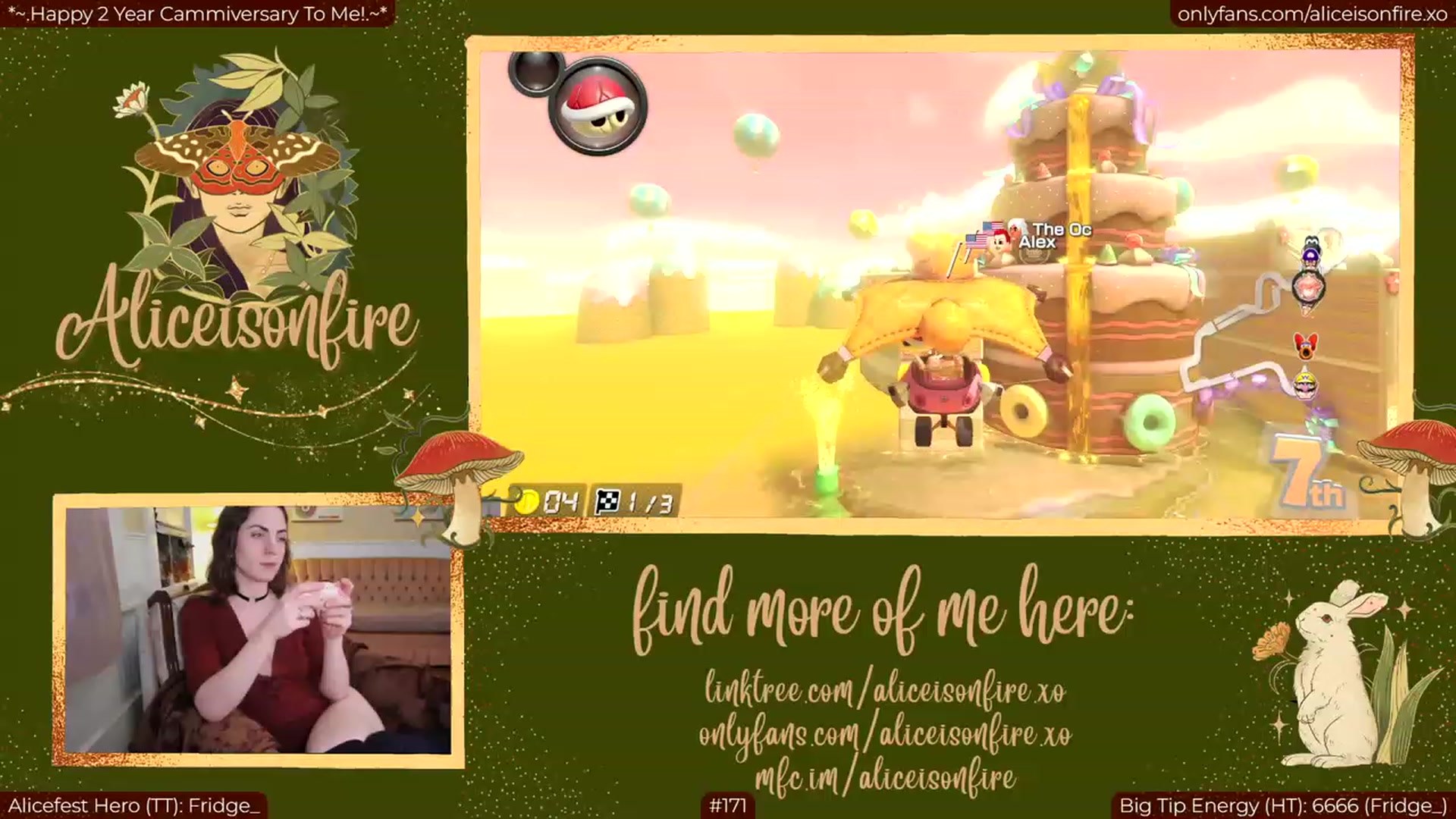 Gallery image thumbnail from aliceisonfire's myfreecams stream on, 03/28/2023, 07:37 image 4 of 20