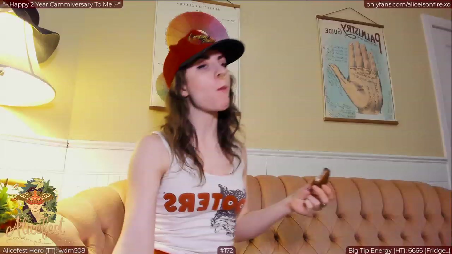 Gallery image thumbnail from aliceisonfire's myfreecams stream on, 03/30/2023, 07:31 image 11 of 20