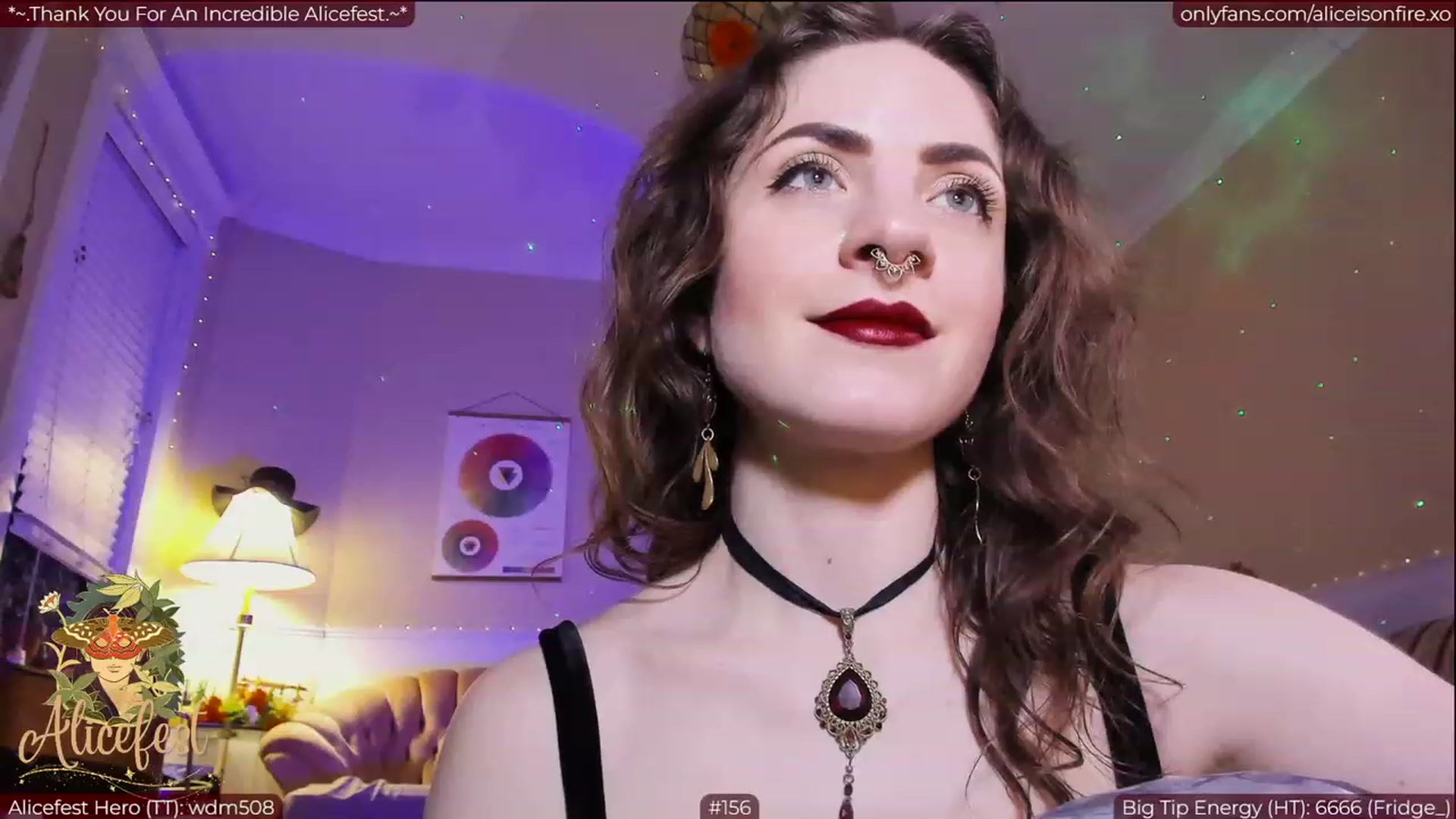 Gallery image thumbnail from aliceisonfire's myfreecams stream on, 04/01/2023, 06:05 image 8 of 20