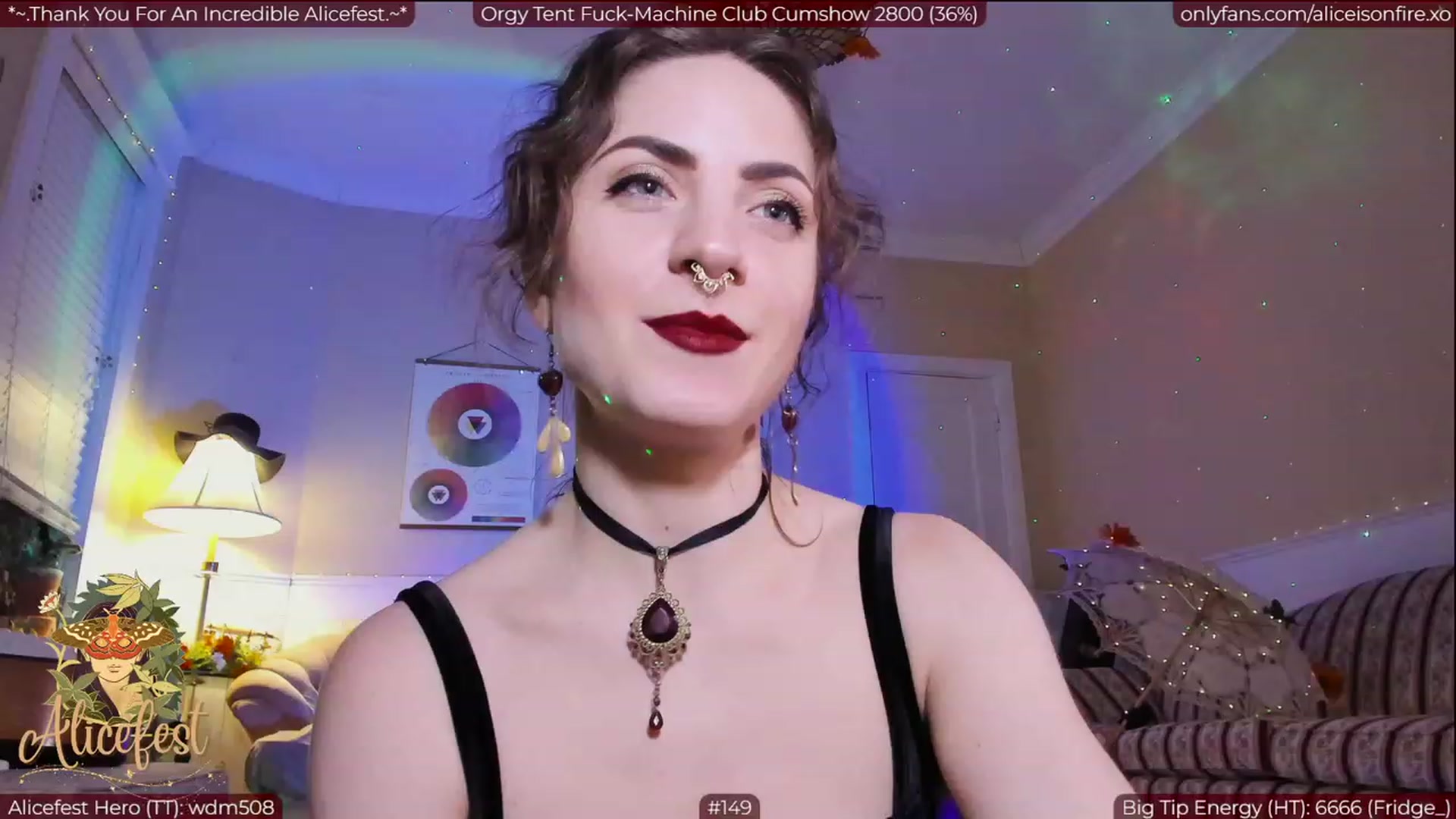 Gallery image thumbnail from aliceisonfire's myfreecams stream on, 04/01/2023, 07:58 image 1 of 20