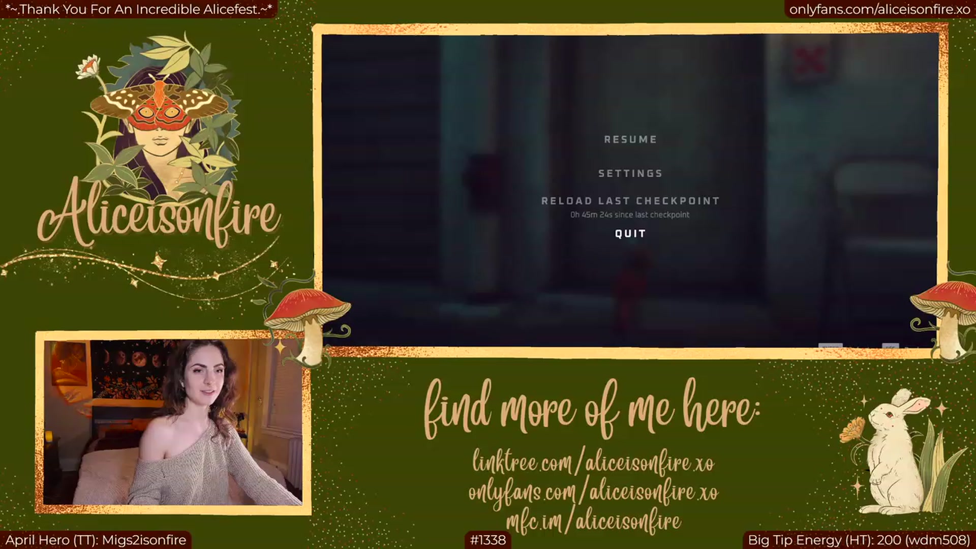 Gallery image thumbnail from aliceisonfire's myfreecams stream on, 04/04/2023, 05:23 image 19 of 20