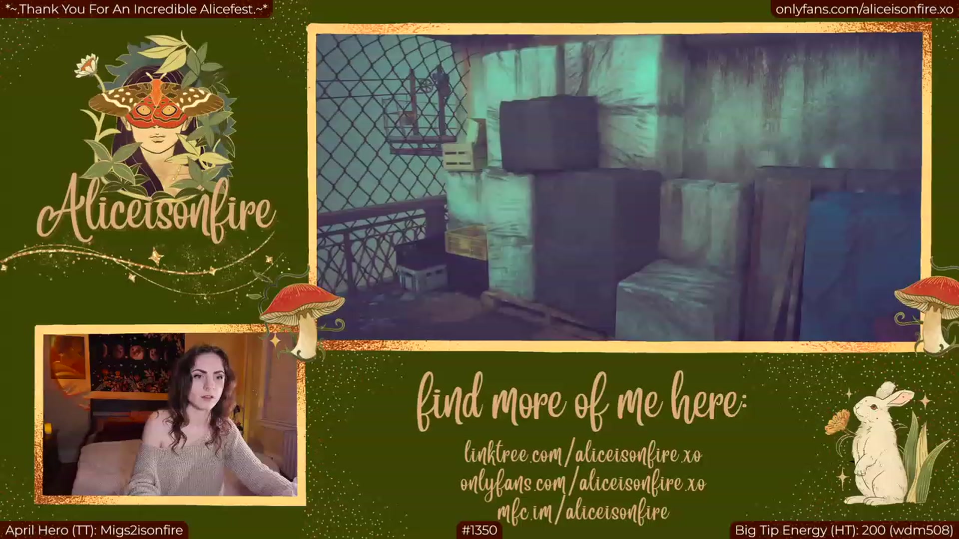 Gallery image thumbnail from aliceisonfire's myfreecams stream on, 04/04/2023, 05:23 image 11 of 20