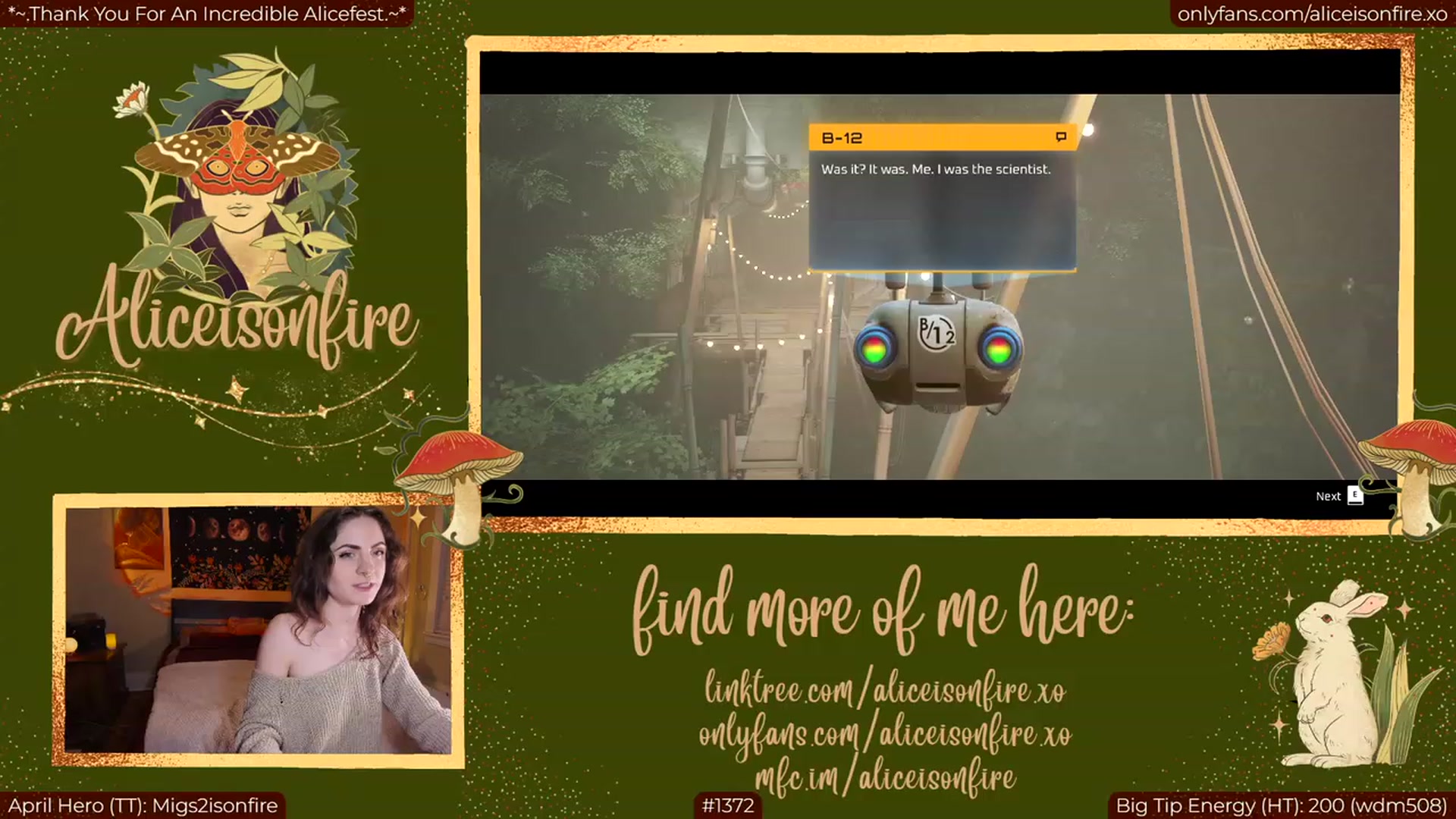 Gallery image thumbnail from aliceisonfire's myfreecams stream on, 04/04/2023, 05:23 image 2 of 20