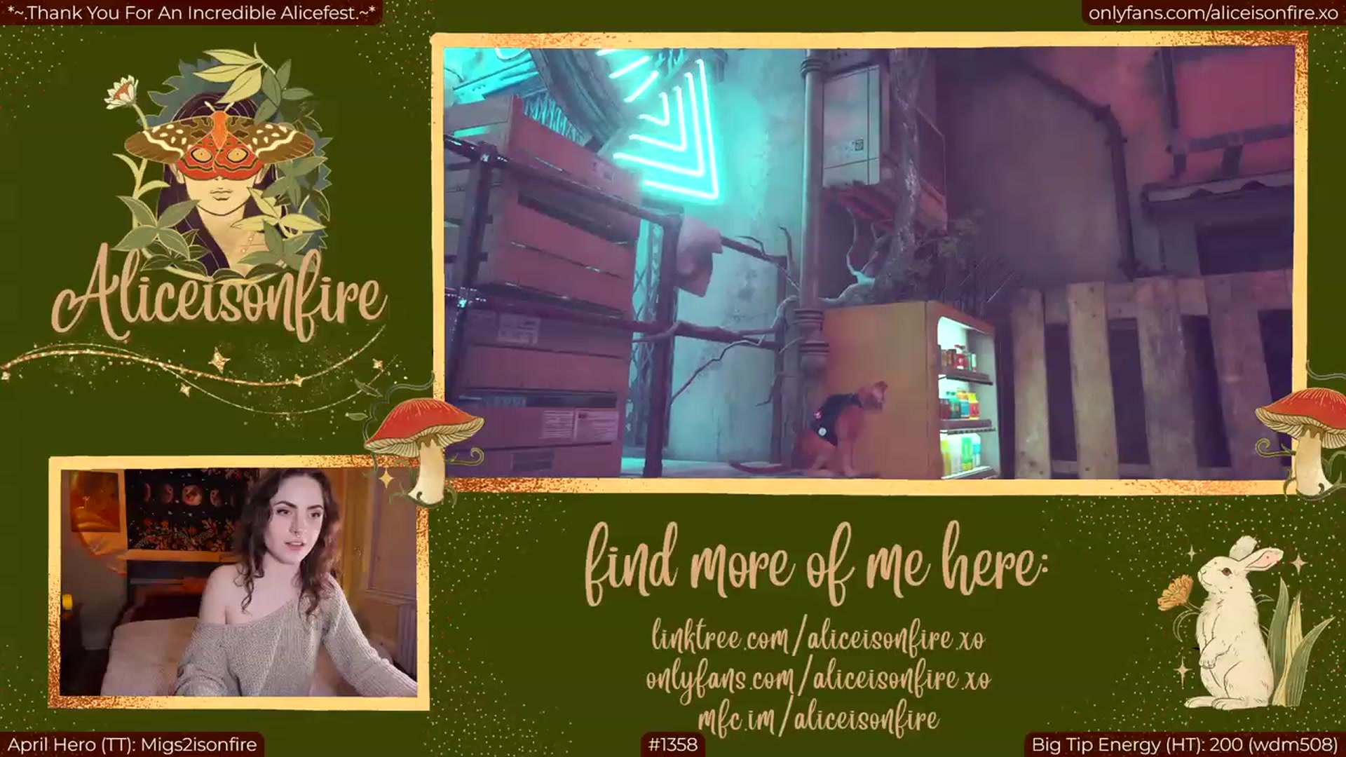 Gallery image thumbnail from aliceisonfire's myfreecams stream on, 04/04/2023, 05:23 image 17 of 20