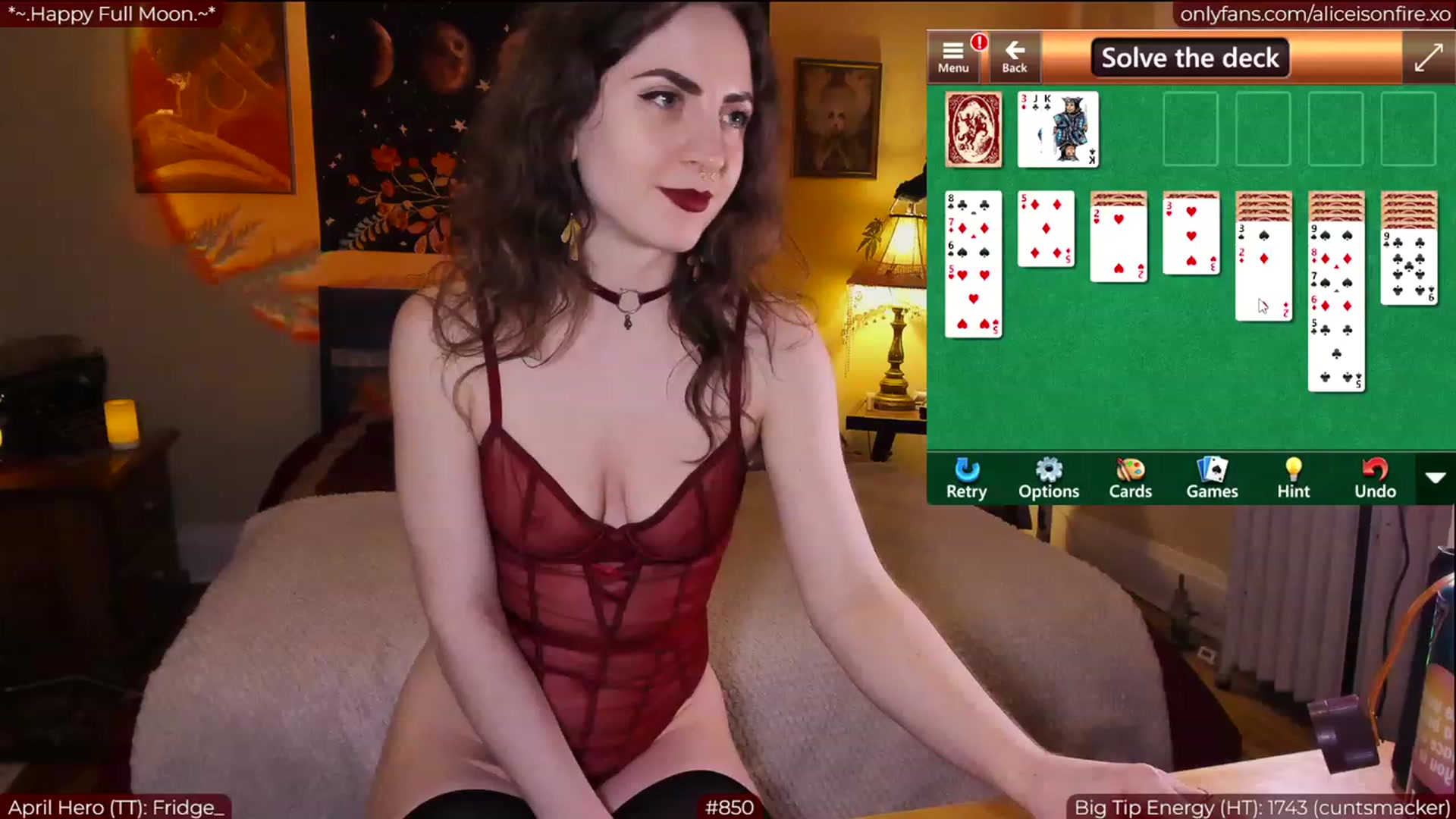 Gallery image thumbnail from aliceisonfire's myfreecams stream on, 04/07/2023, 07:06 image 2 of 20