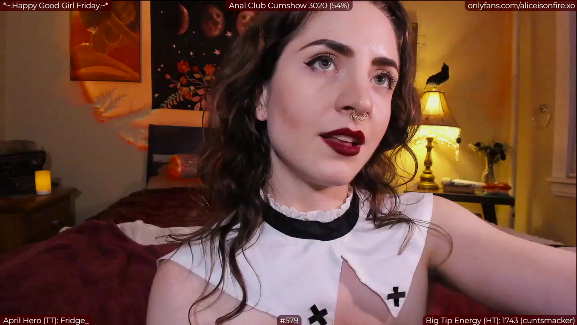 Gallery image thumbnail from aliceisonfire's myfreecams stream on, 04/08/2023, 08:54 image 13 of 20