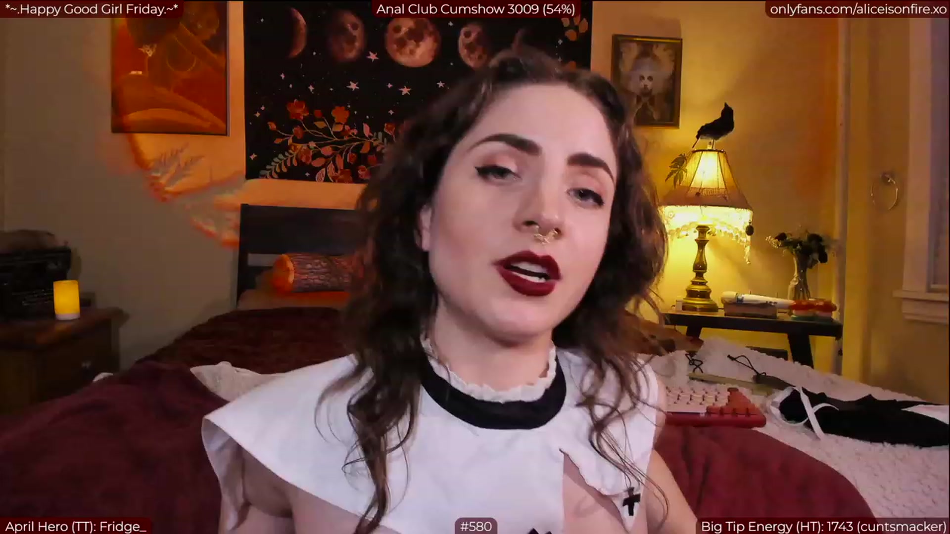Gallery image thumbnail from aliceisonfire's myfreecams stream on, 04/08/2023, 08:54 image 15 of 20